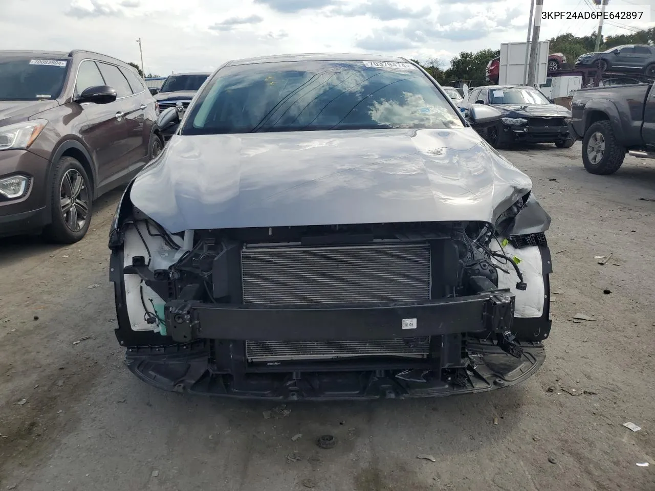 2023 Kia Forte Lx VIN: 3KPF24AD6PE642897 Lot: 70379474