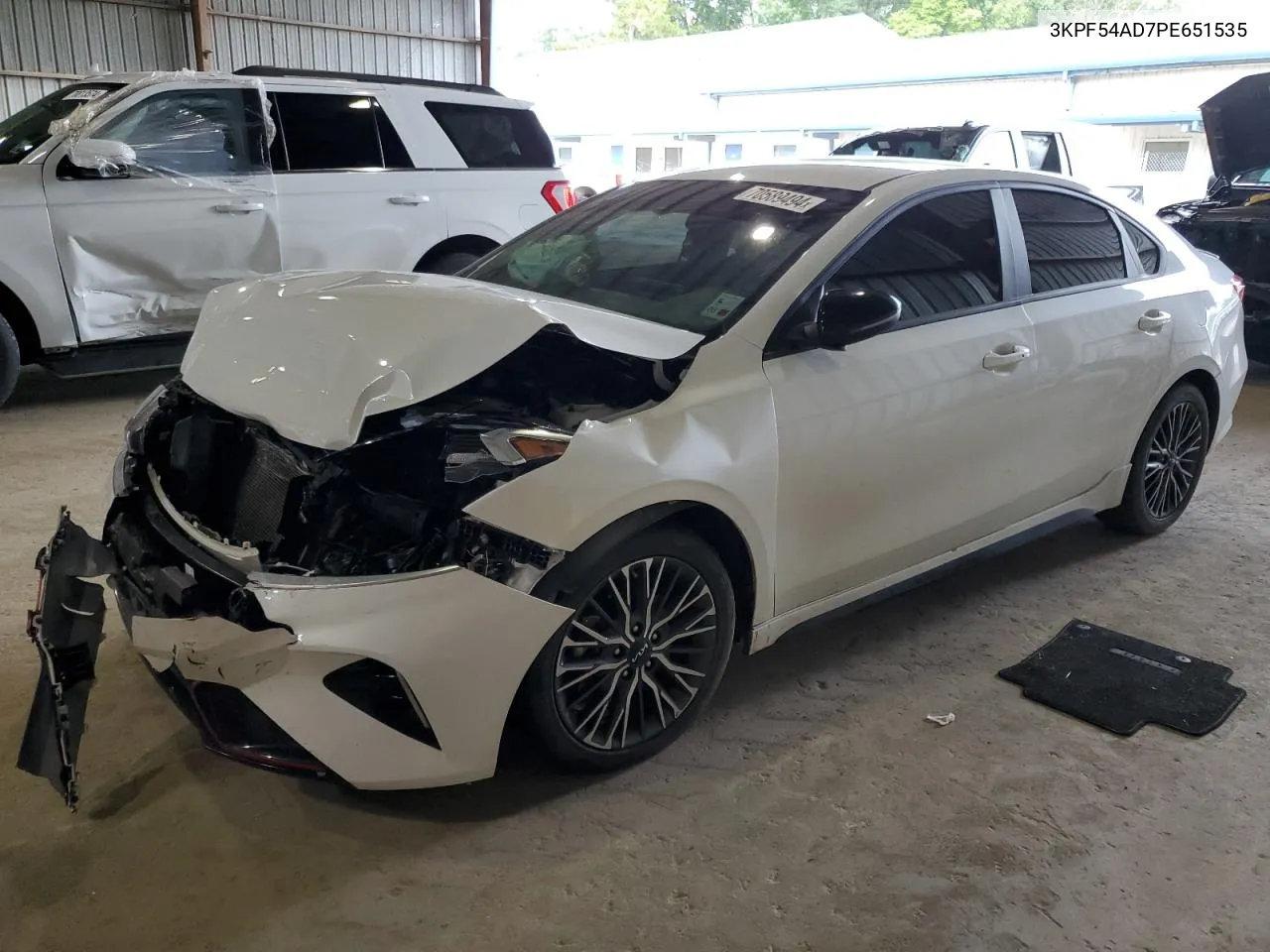 2023 Kia Forte Gt Line VIN: 3KPF54AD7PE651535 Lot: 70589494