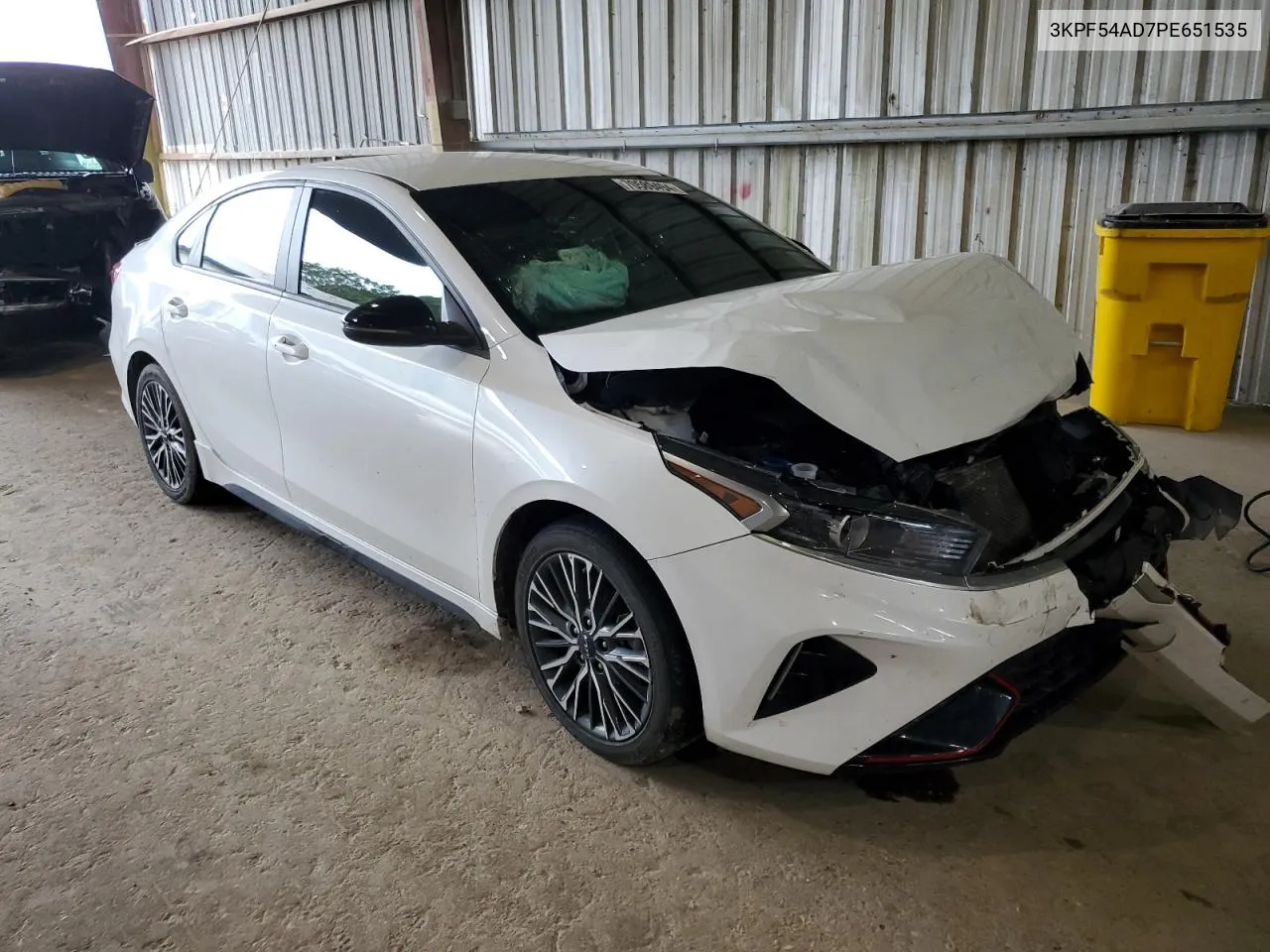 2023 Kia Forte Gt Line VIN: 3KPF54AD7PE651535 Lot: 70589494