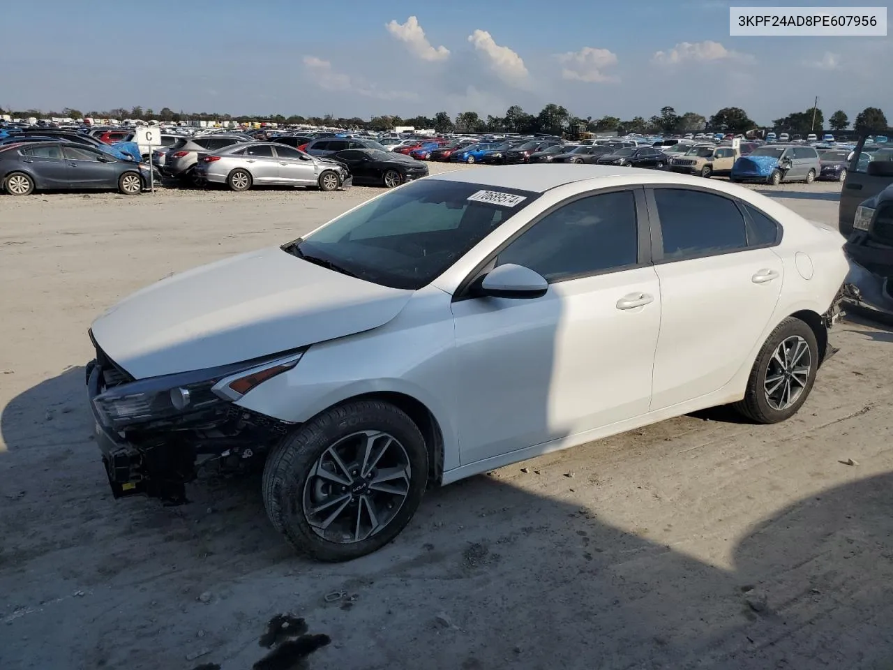 2023 Kia Forte Lx VIN: 3KPF24AD8PE607956 Lot: 70689574