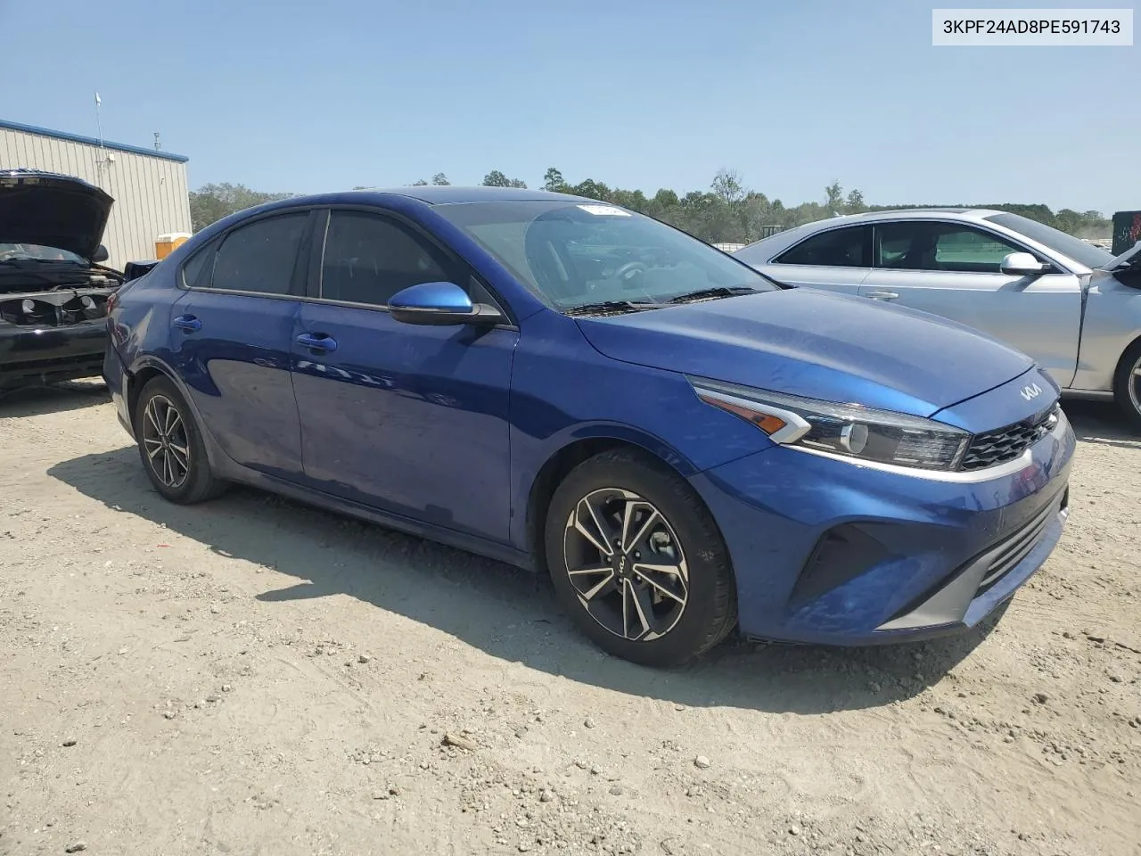 2023 Kia Forte Lx VIN: 3KPF24AD8PE591743 Lot: 70719344