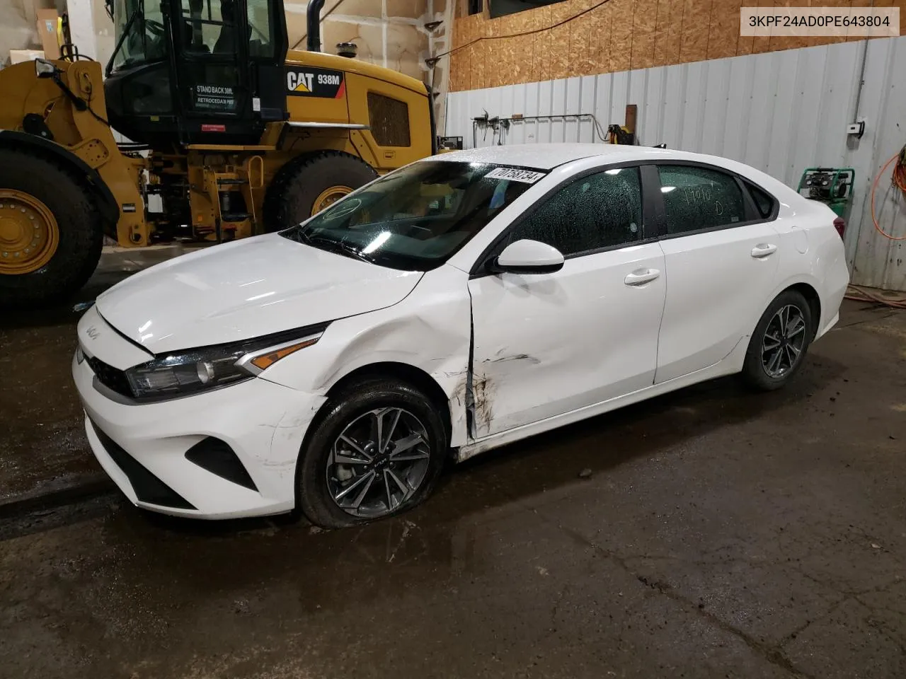 2023 Kia Forte Lx VIN: 3KPF24AD0PE643804 Lot: 70758734