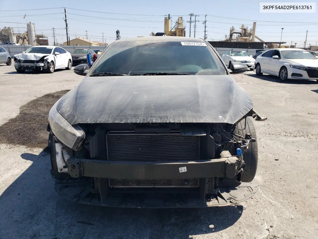 2023 Kia Forte Gt Line VIN: 3KPF54AD2PE613761 Lot: 70872154