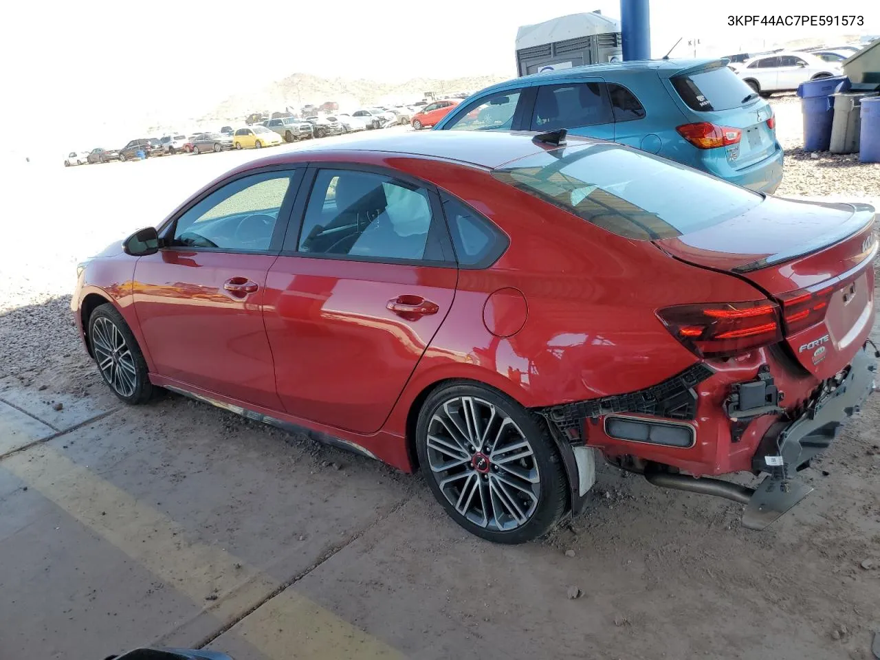 2023 Kia Forte Gt VIN: 3KPF44AC7PE591573 Lot: 70881334