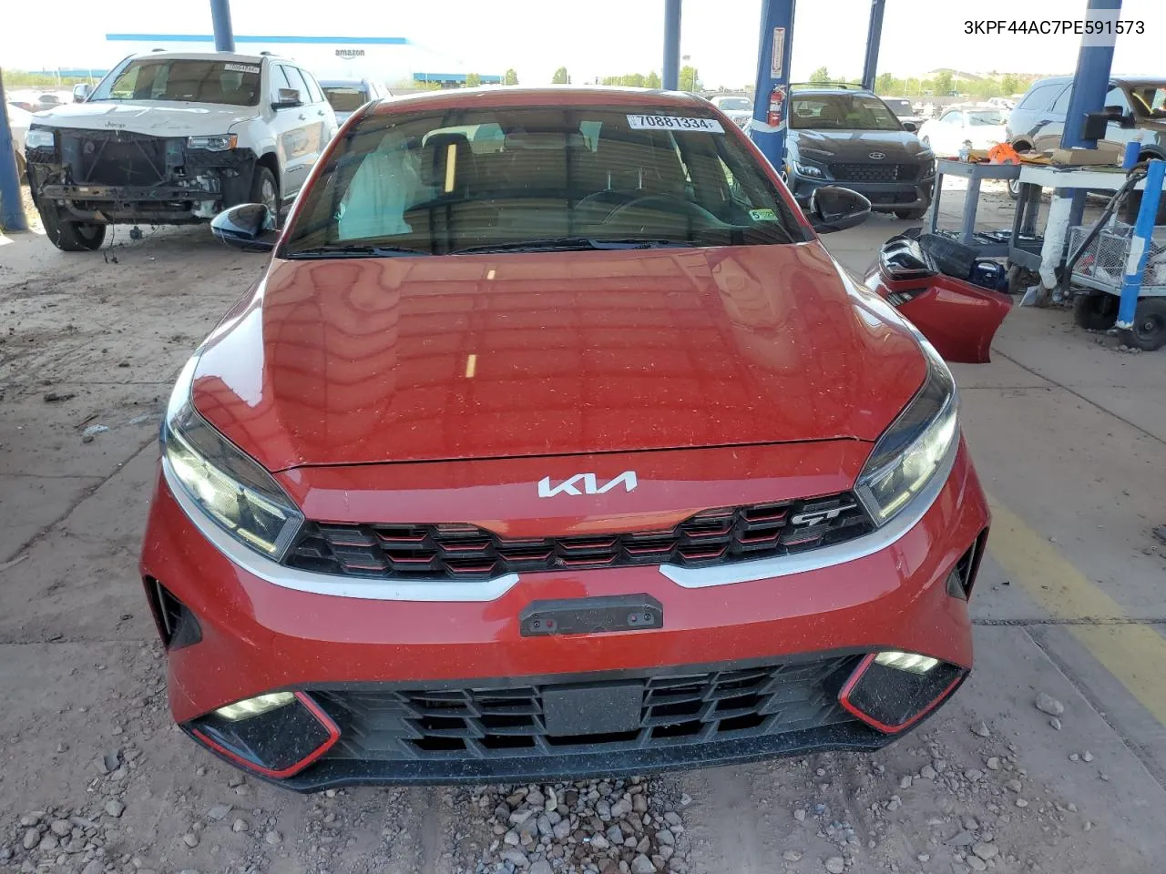 2023 Kia Forte Gt VIN: 3KPF44AC7PE591573 Lot: 70881334