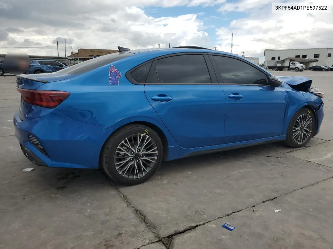 3KPF54AD1PE597522 2023 Kia Forte Gt Line