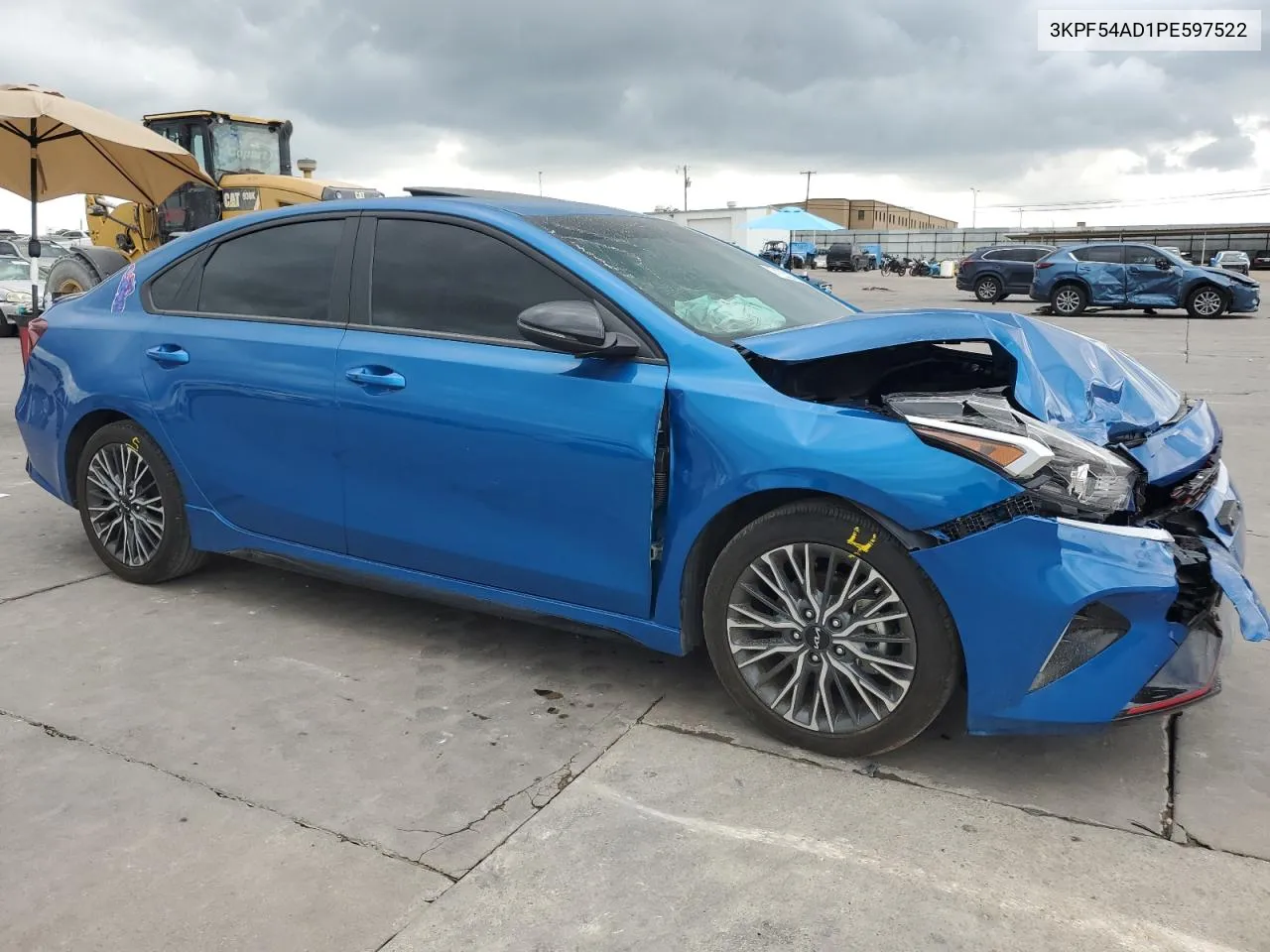 2023 Kia Forte Gt Line VIN: 3KPF54AD1PE597522 Lot: 71232384