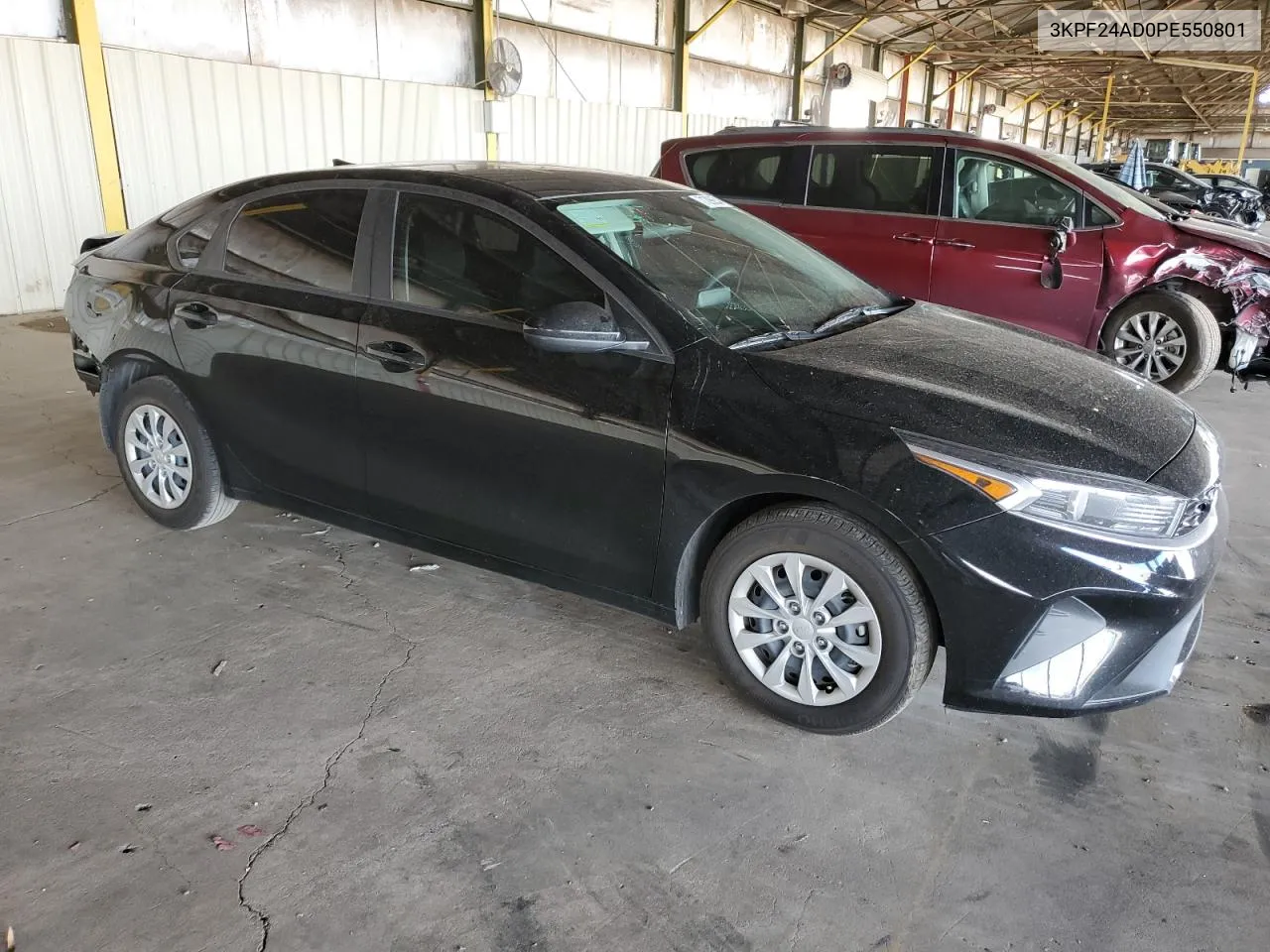 2023 Kia Forte Lx VIN: 3KPF24AD0PE550801 Lot: 71298654