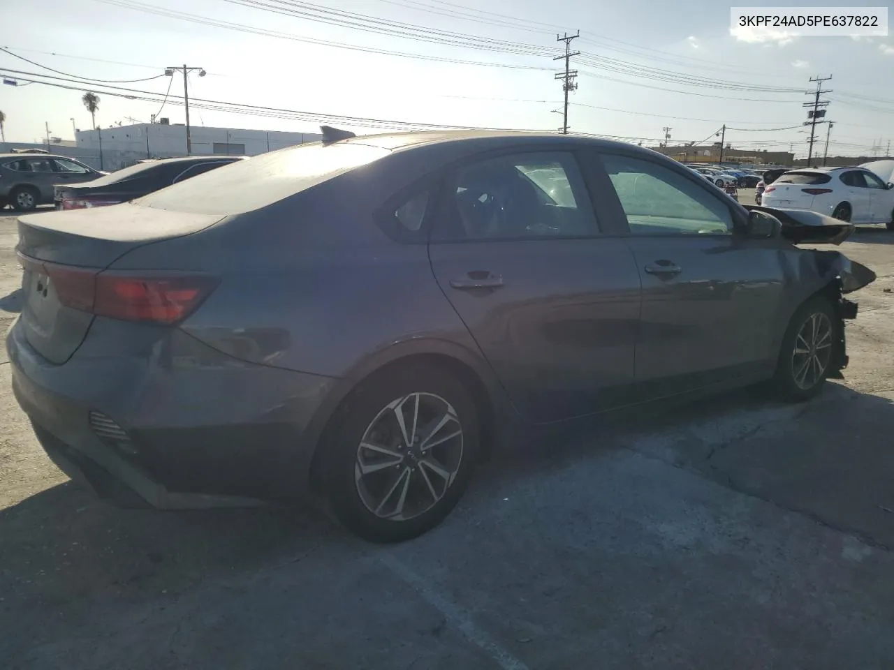 2023 Kia Forte Lx VIN: 3KPF24AD5PE637822 Lot: 71490074