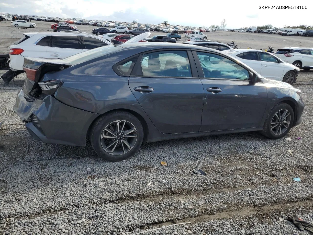 2023 Kia Forte Lx VIN: 3KPF24AD8PE518100 Lot: 71586944