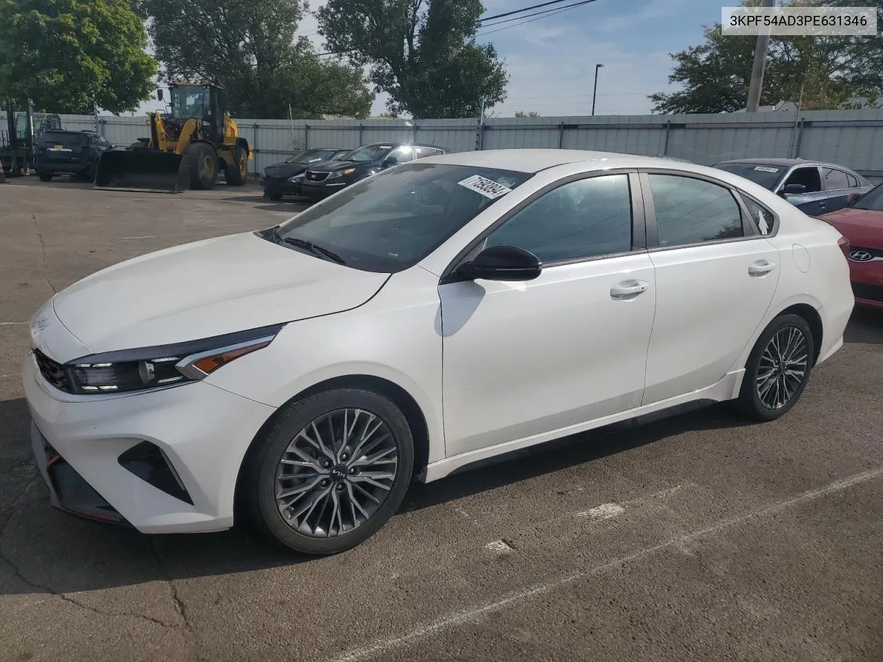 2023 Kia Forte Gt Line VIN: 3KPF54AD3PE631346 Lot: 71593894