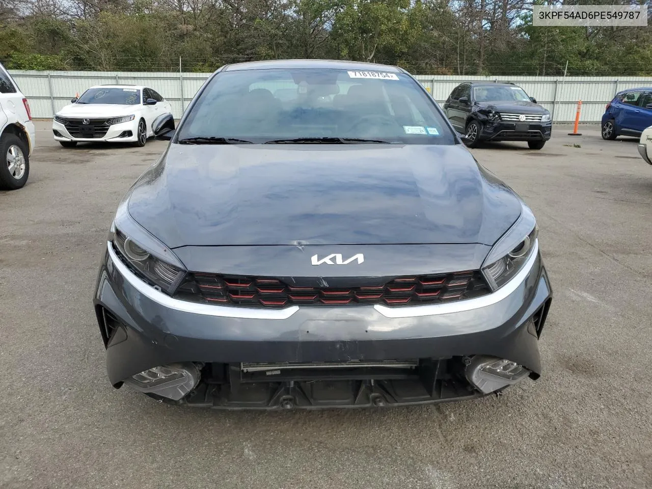 2023 Kia Forte Gt Line VIN: 3KPF54AD6PE549787 Lot: 71818754