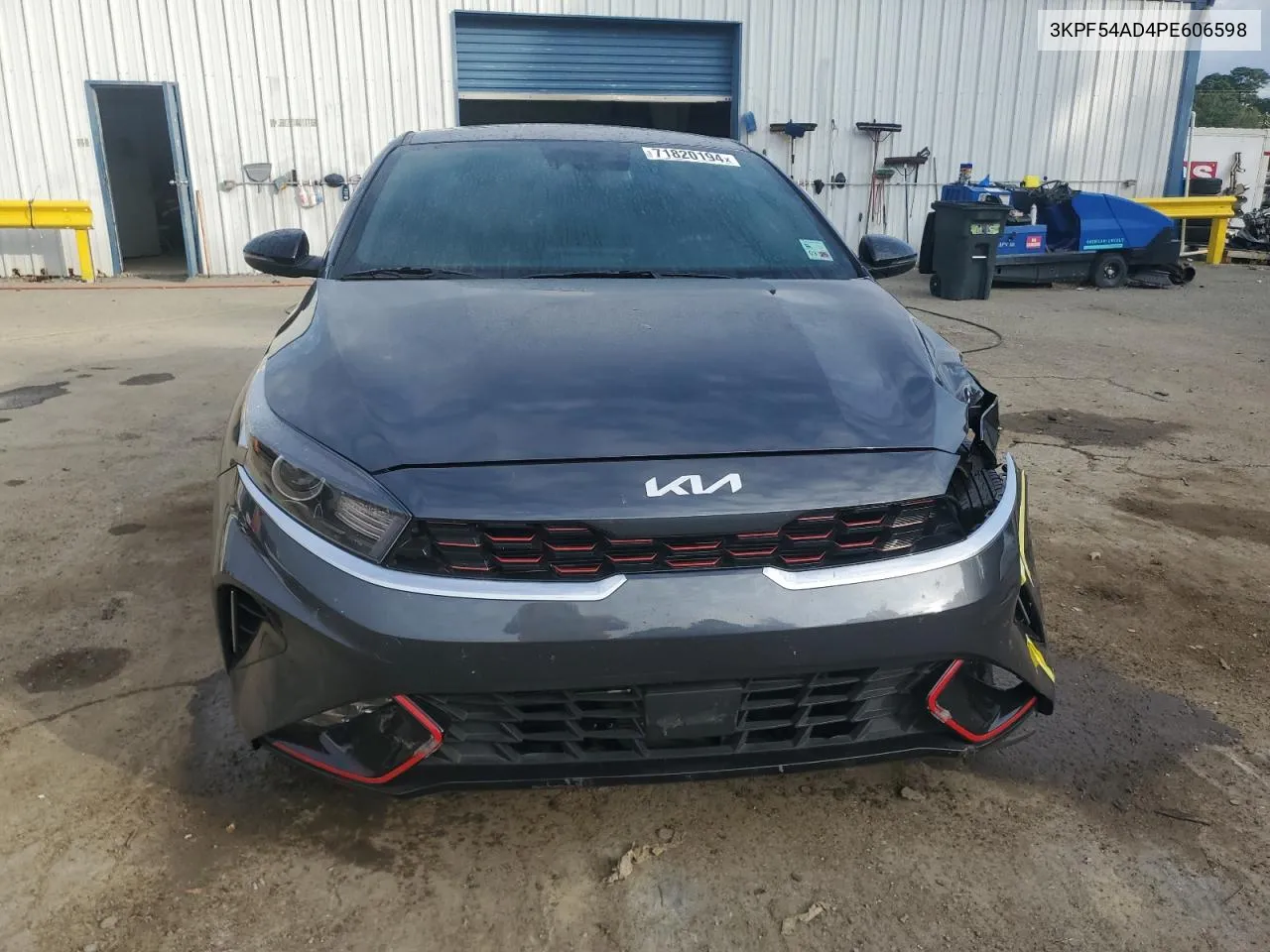 2023 Kia Forte Gt Line VIN: 3KPF54AD4PE606598 Lot: 71820194