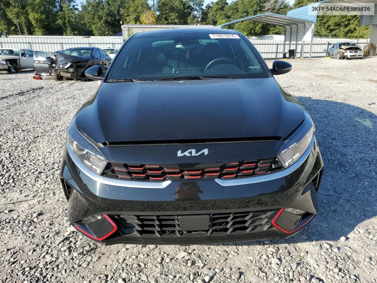 2023 Kia Forte Gt Line VIN: 3KPF54AD6PE589836 Lot: 71821074