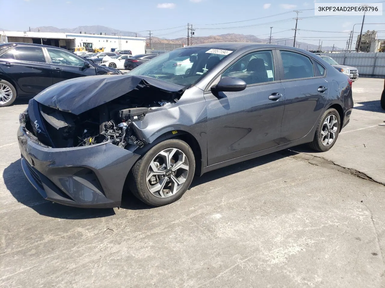 2023 Kia Forte Lx VIN: 3KPF24AD2PE693796 Lot: 72057184