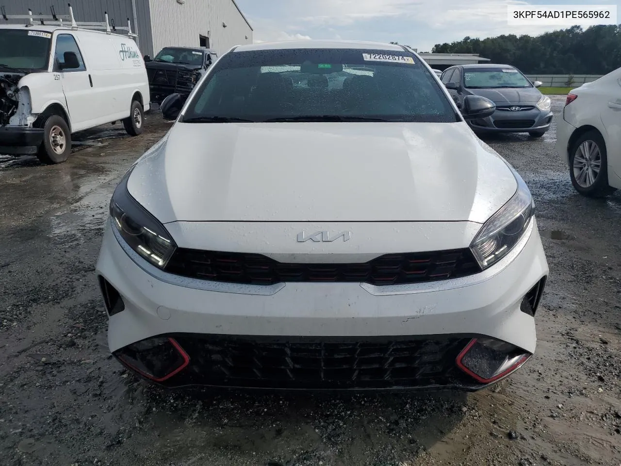 2023 Kia Forte Gt Line VIN: 3KPF54AD1PE565962 Lot: 72202874