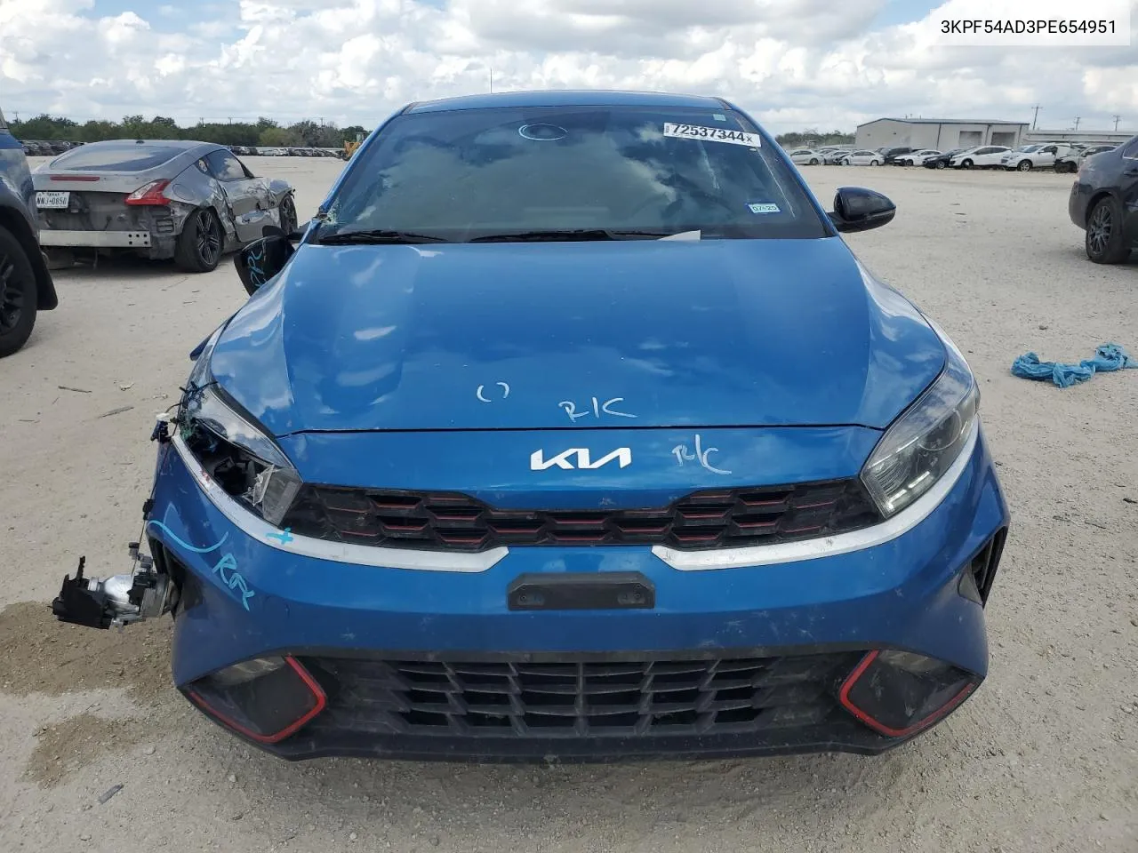 3KPF54AD3PE654951 2023 Kia Forte Gt Line