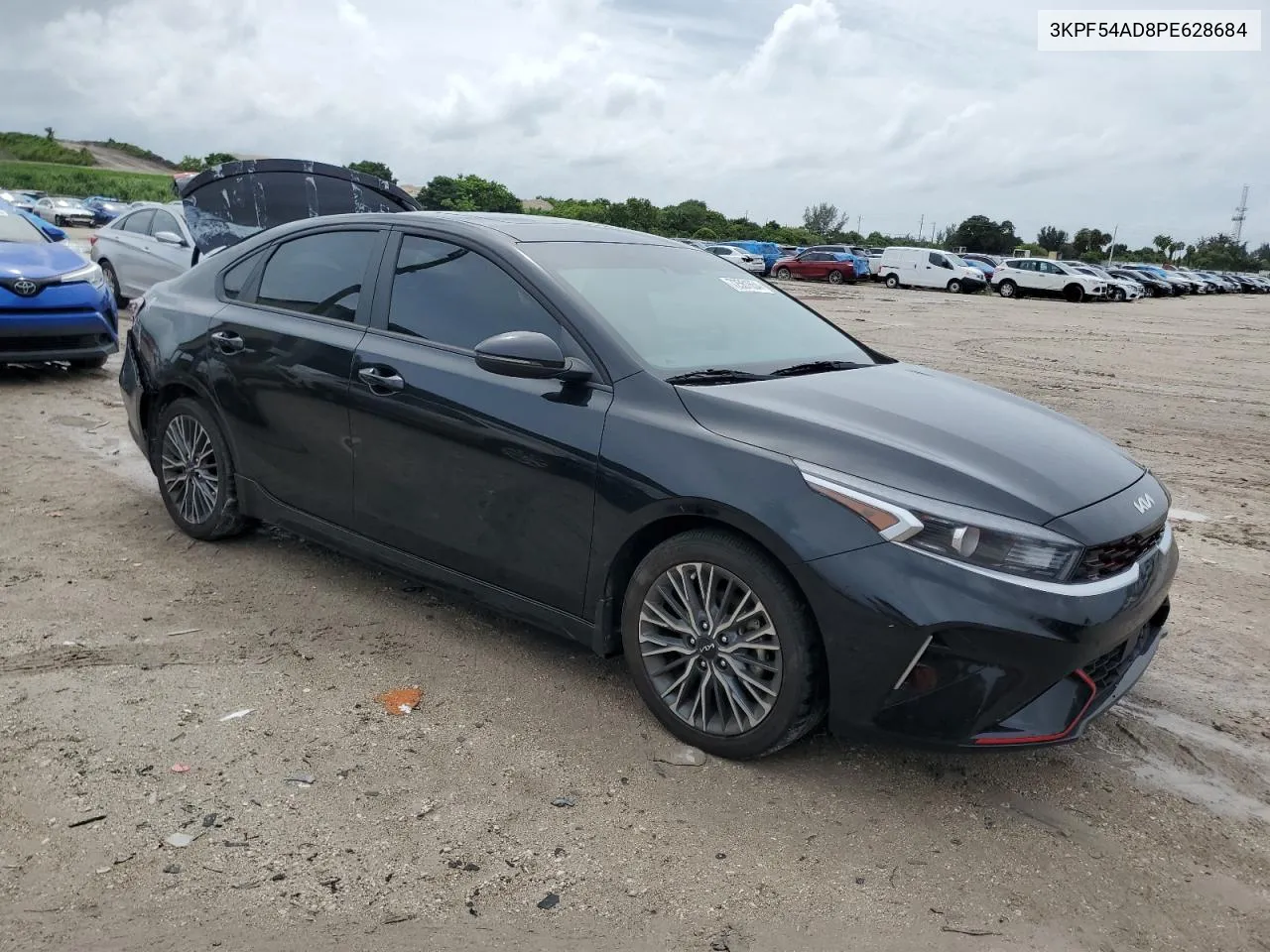 3KPF54AD8PE628684 2023 Kia Forte Gt Line