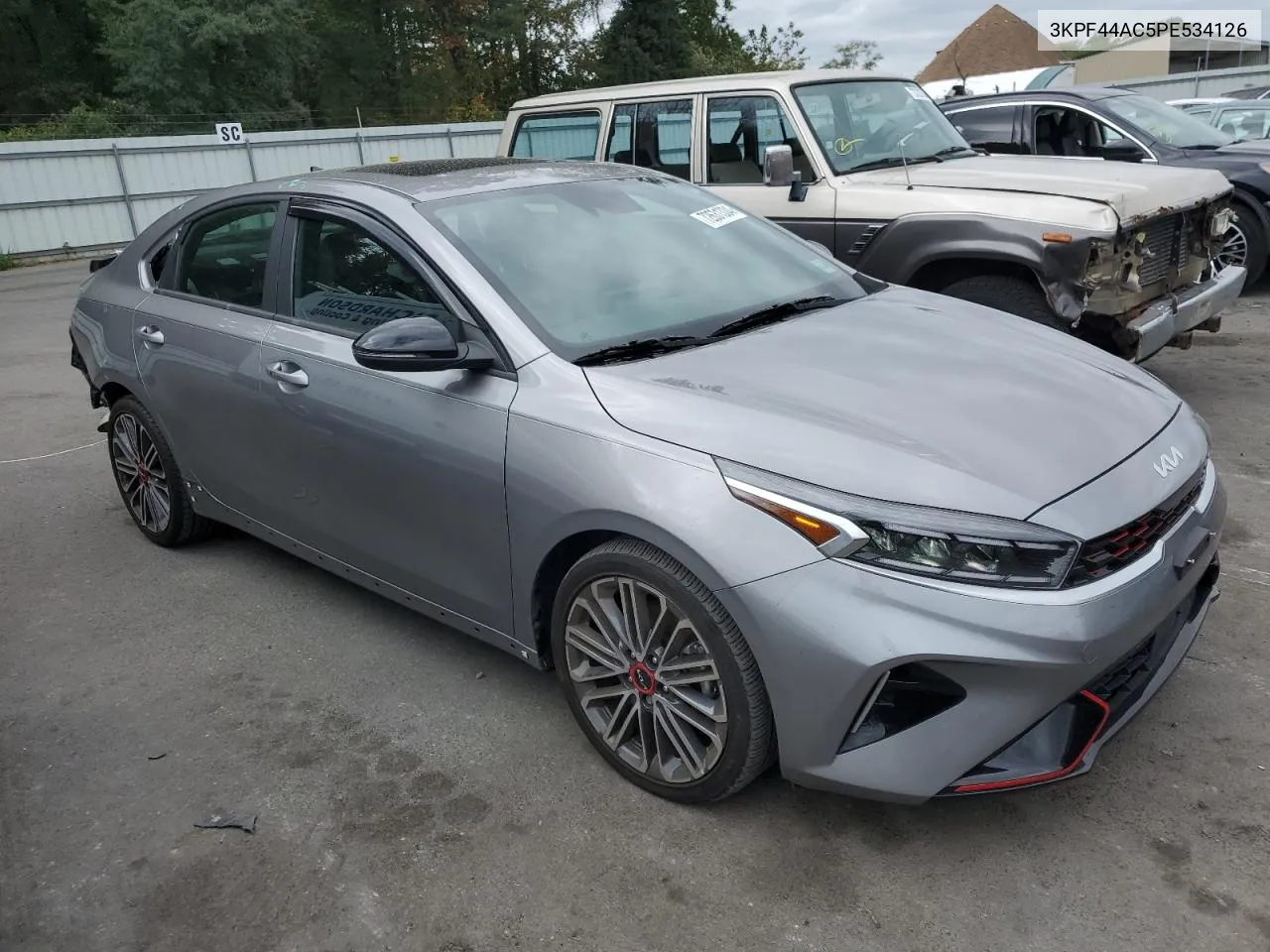 2023 Kia Forte Gt VIN: 3KPF44AC5PE534126 Lot: 72631334