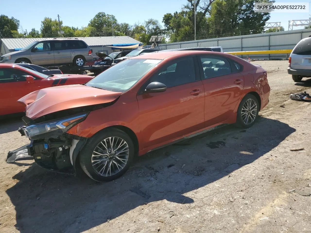 2023 Kia Forte Gt Line VIN: 3KPF54AD0PE522732 Lot: 72894974