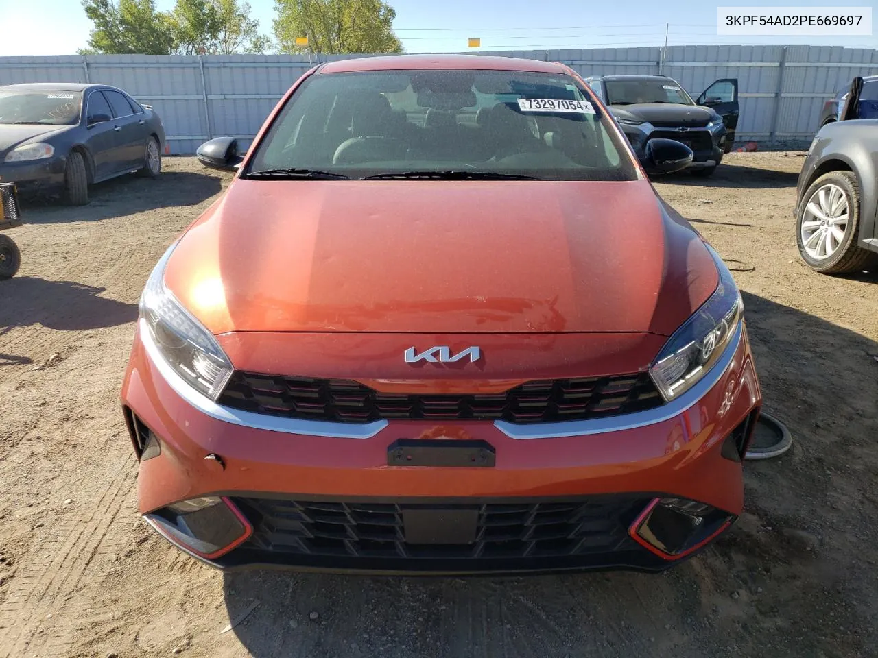 2023 Kia Forte Gt Line VIN: 3KPF54AD2PE669697 Lot: 73297054