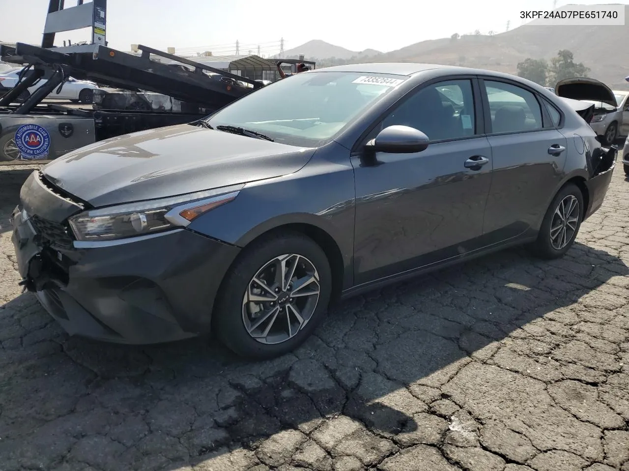 2023 Kia Forte Lx VIN: 3KPF24AD7PE651740 Lot: 73352844