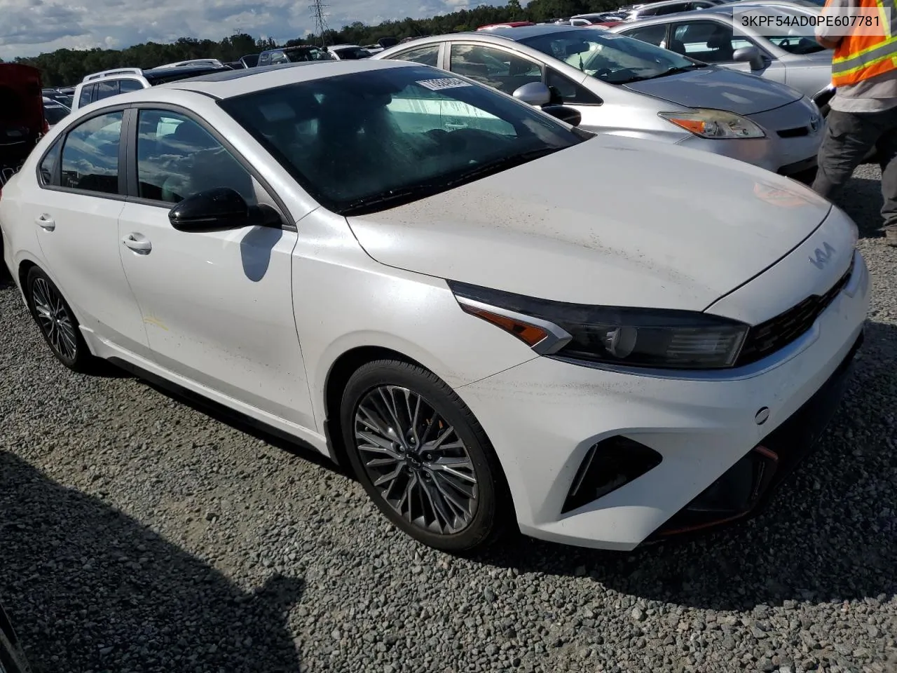 2023 Kia Forte Gt Line VIN: 3KPF54AD0PE607781 Lot: 73924924