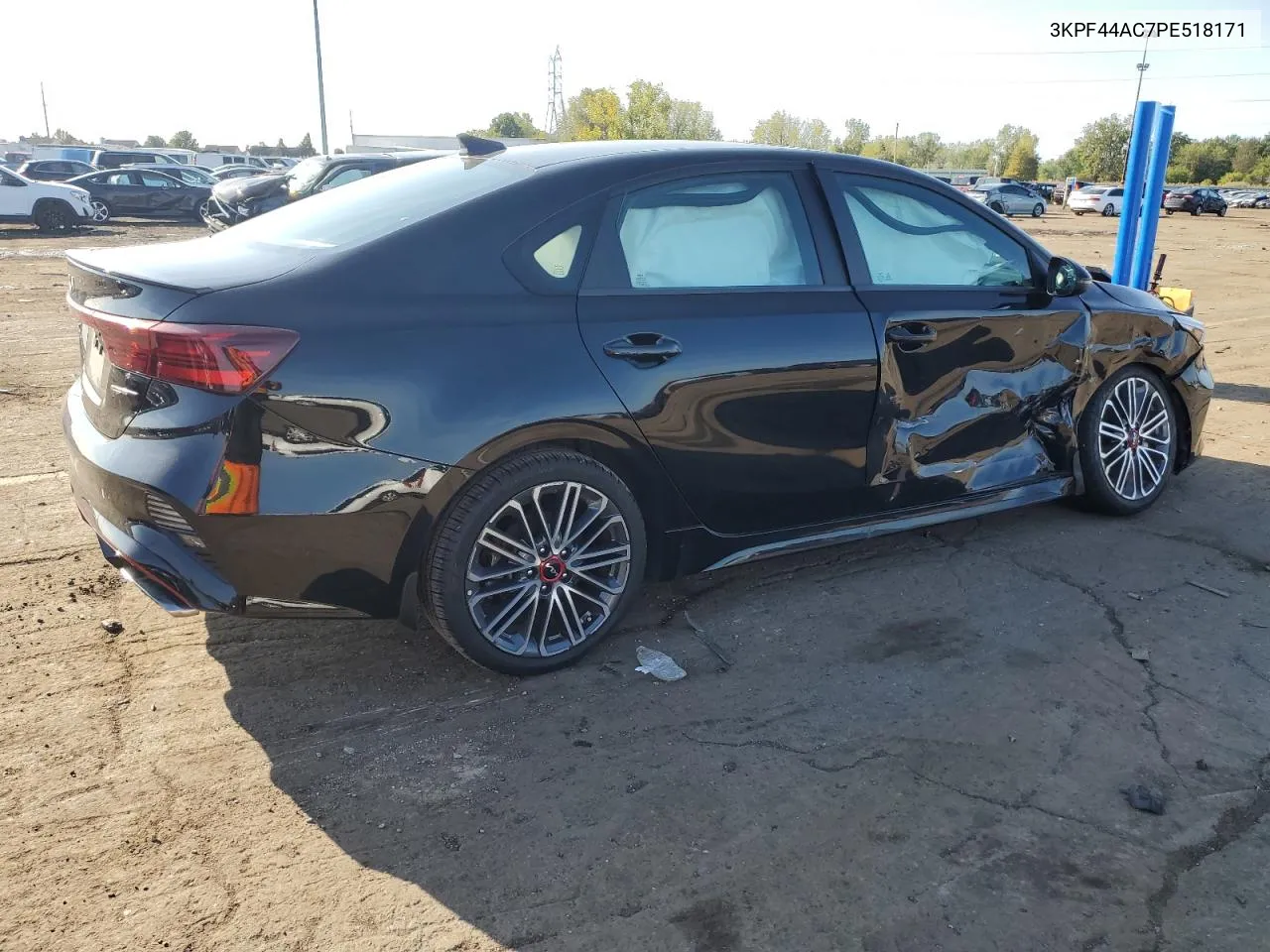 2023 Kia Forte Gt VIN: 3KPF44AC7PE518171 Lot: 74110024