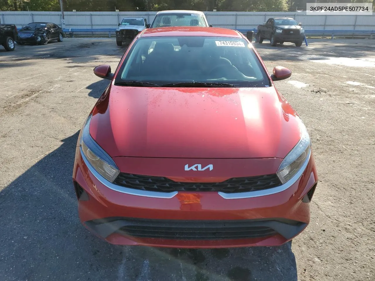 2023 Kia Forte Lx VIN: 3KPF24AD5PE507734 Lot: 74315934