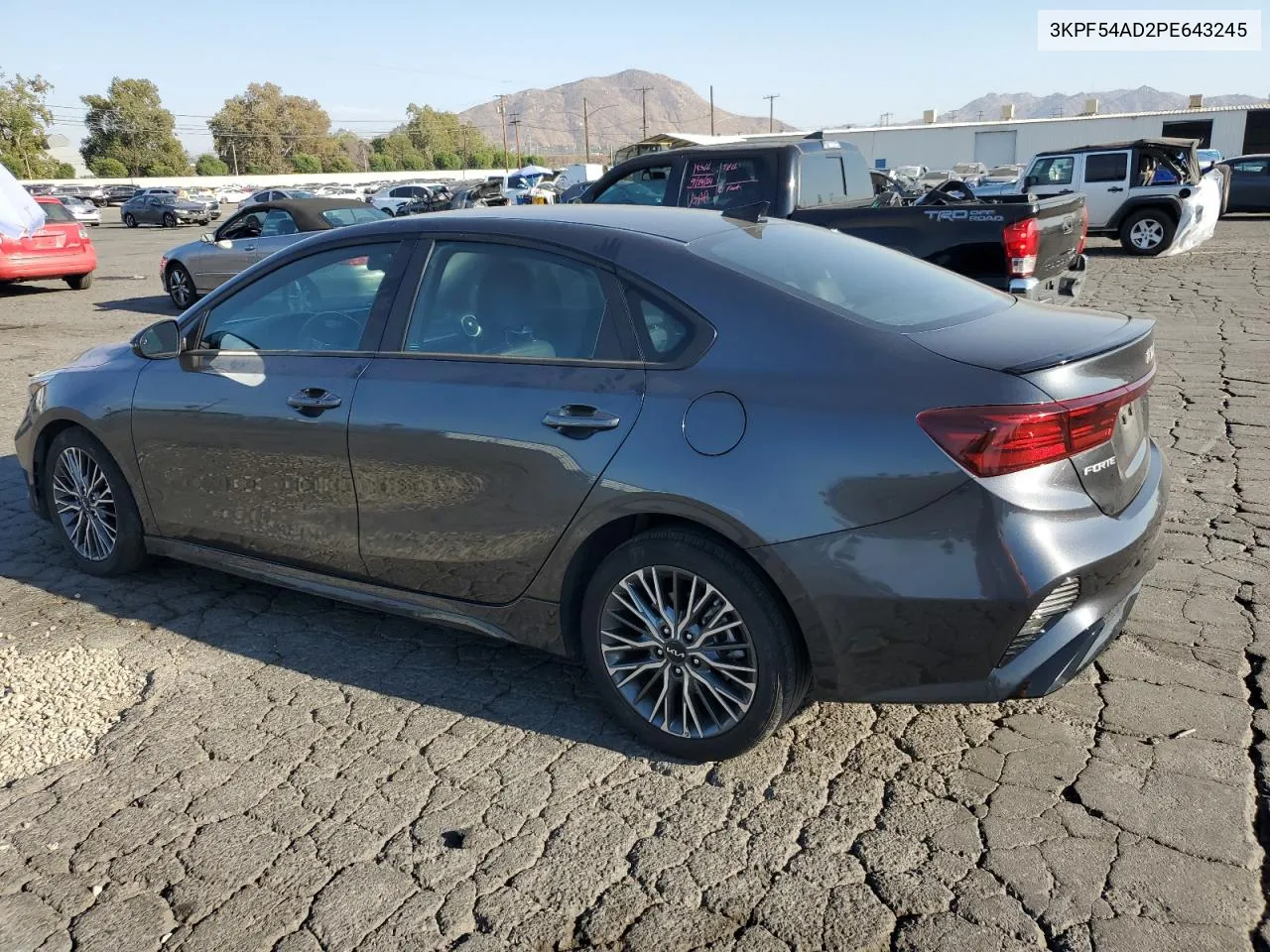 2023 Kia Forte Gt Line VIN: 3KPF54AD2PE643245 Lot: 74369934