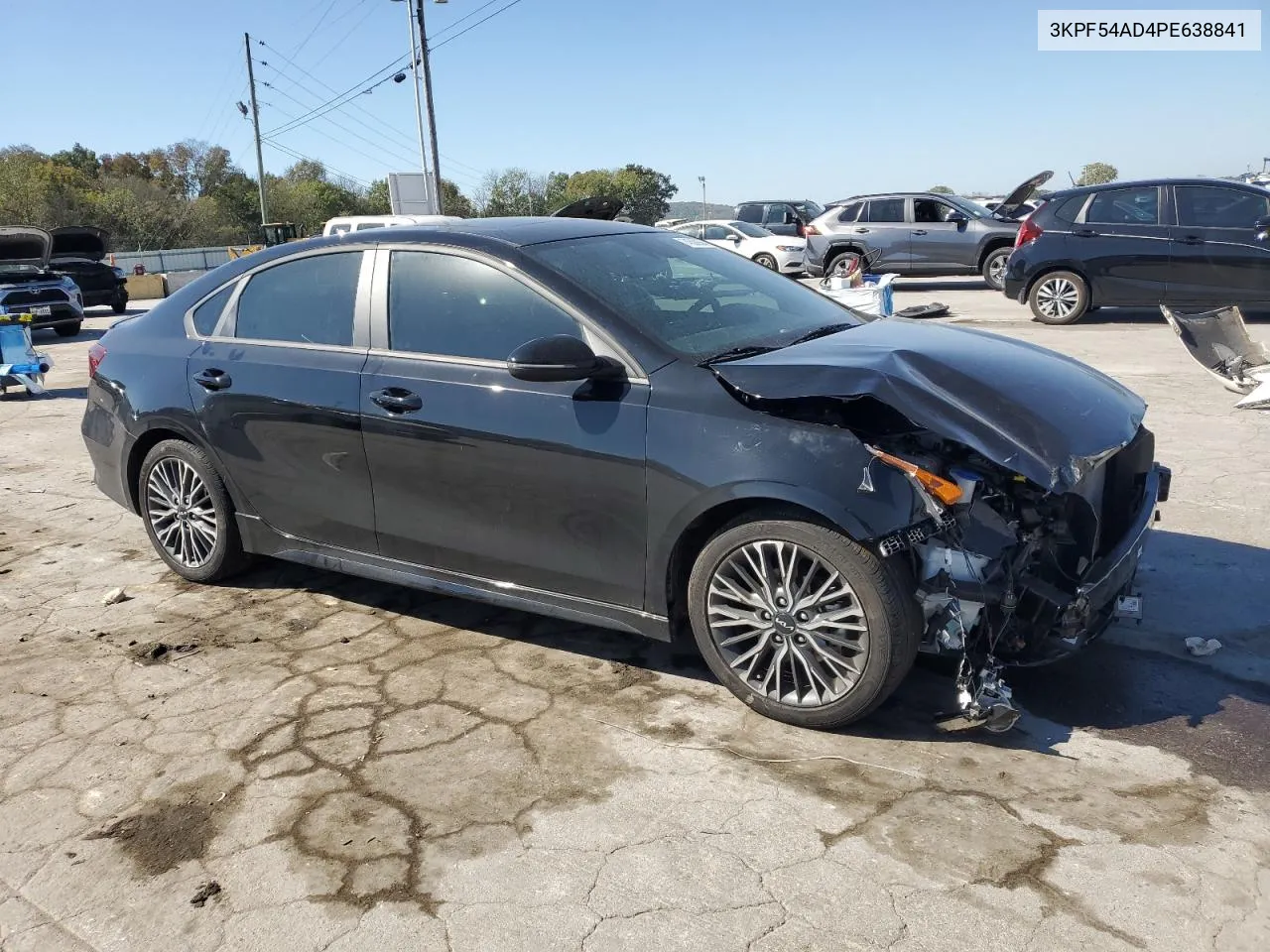 2023 Kia Forte Gt Line VIN: 3KPF54AD4PE638841 Lot: 74538994