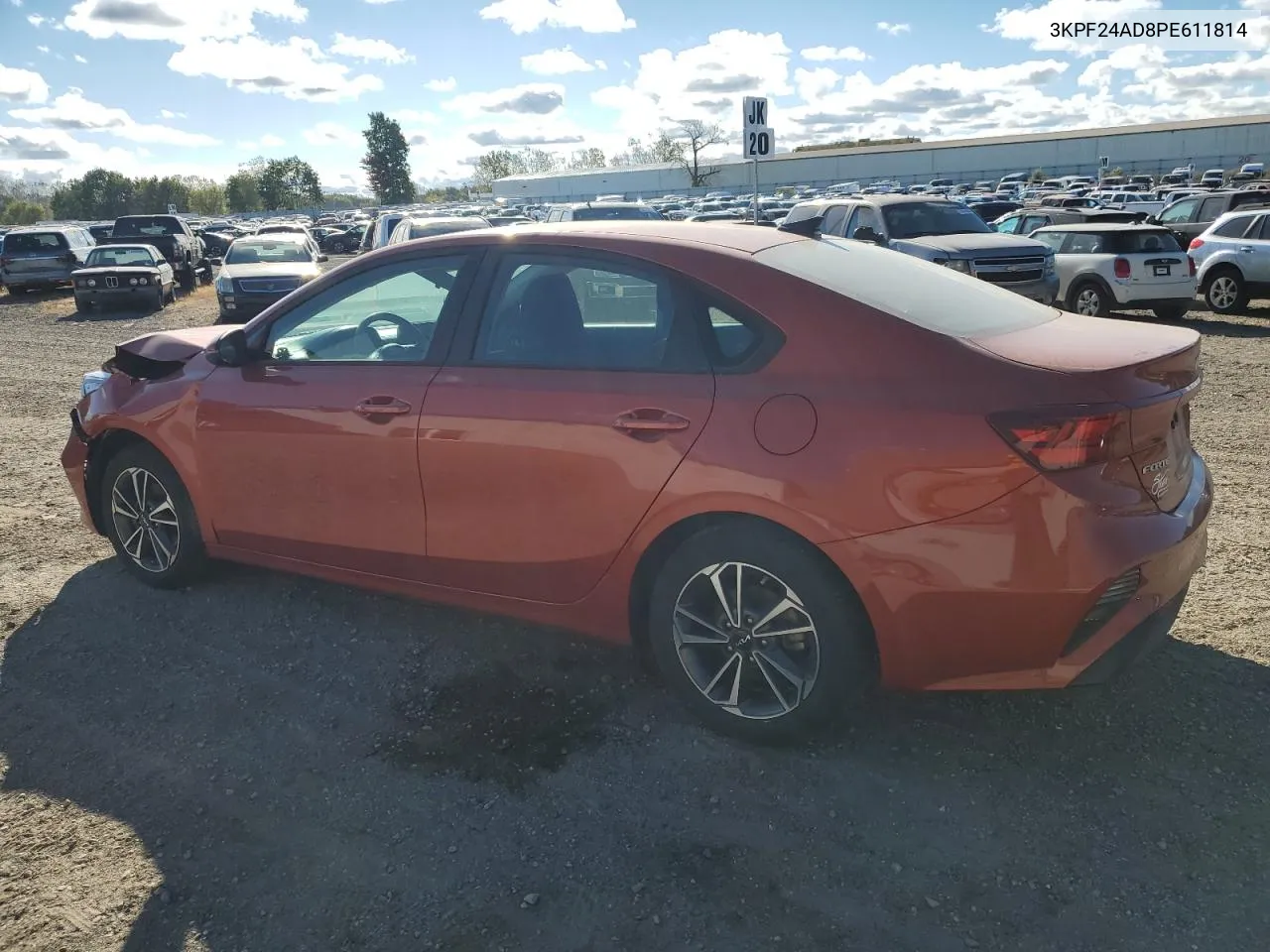 2023 Kia Forte Lx VIN: 3KPF24AD8PE611814 Lot: 74594244