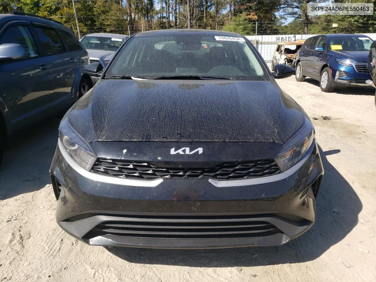 2023 Kia Forte Lx VIN: 3KPF24AD6PE550463 Lot: 74826454