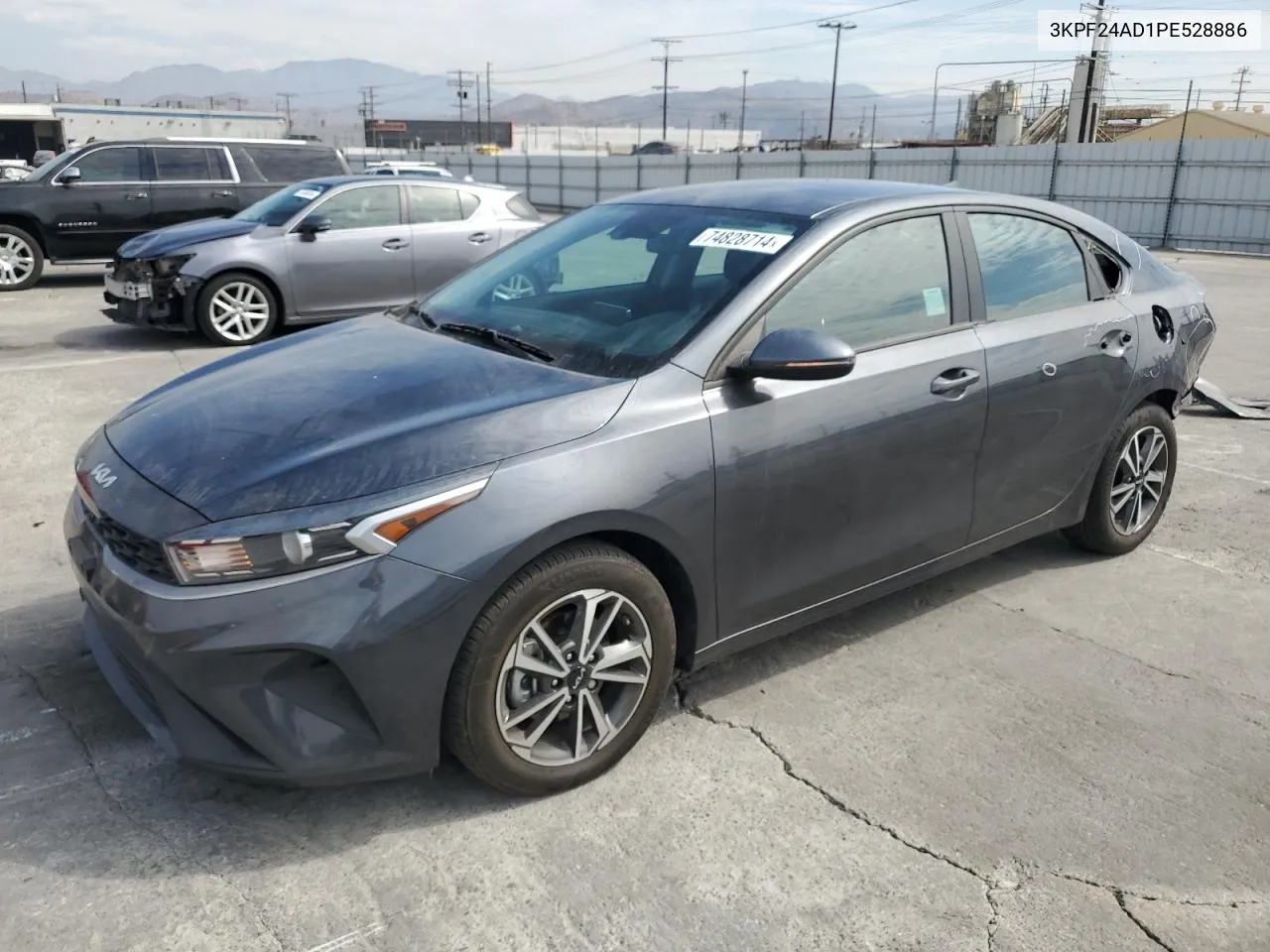 2023 Kia Forte Lx VIN: 3KPF24AD1PE528886 Lot: 74828714