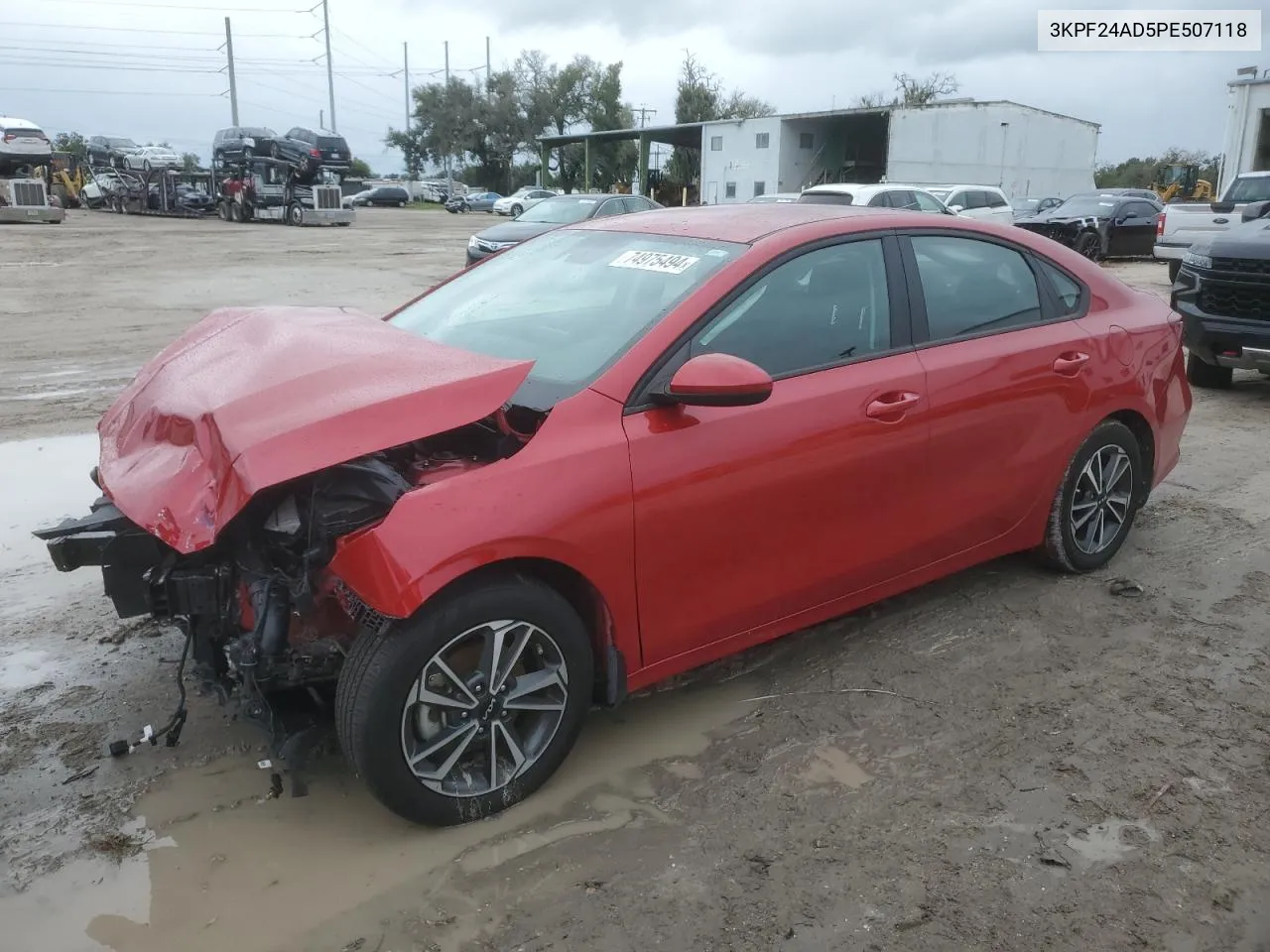 2023 Kia Forte Lx VIN: 3KPF24AD5PE507118 Lot: 74975494