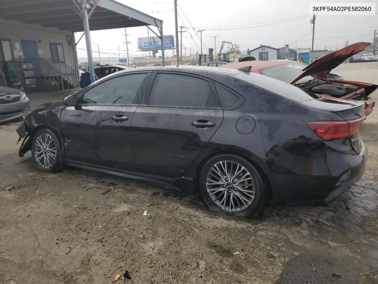 2023 Kia Forte Gt Line VIN: 3KPF54AD2PE582060 Lot: 75310114