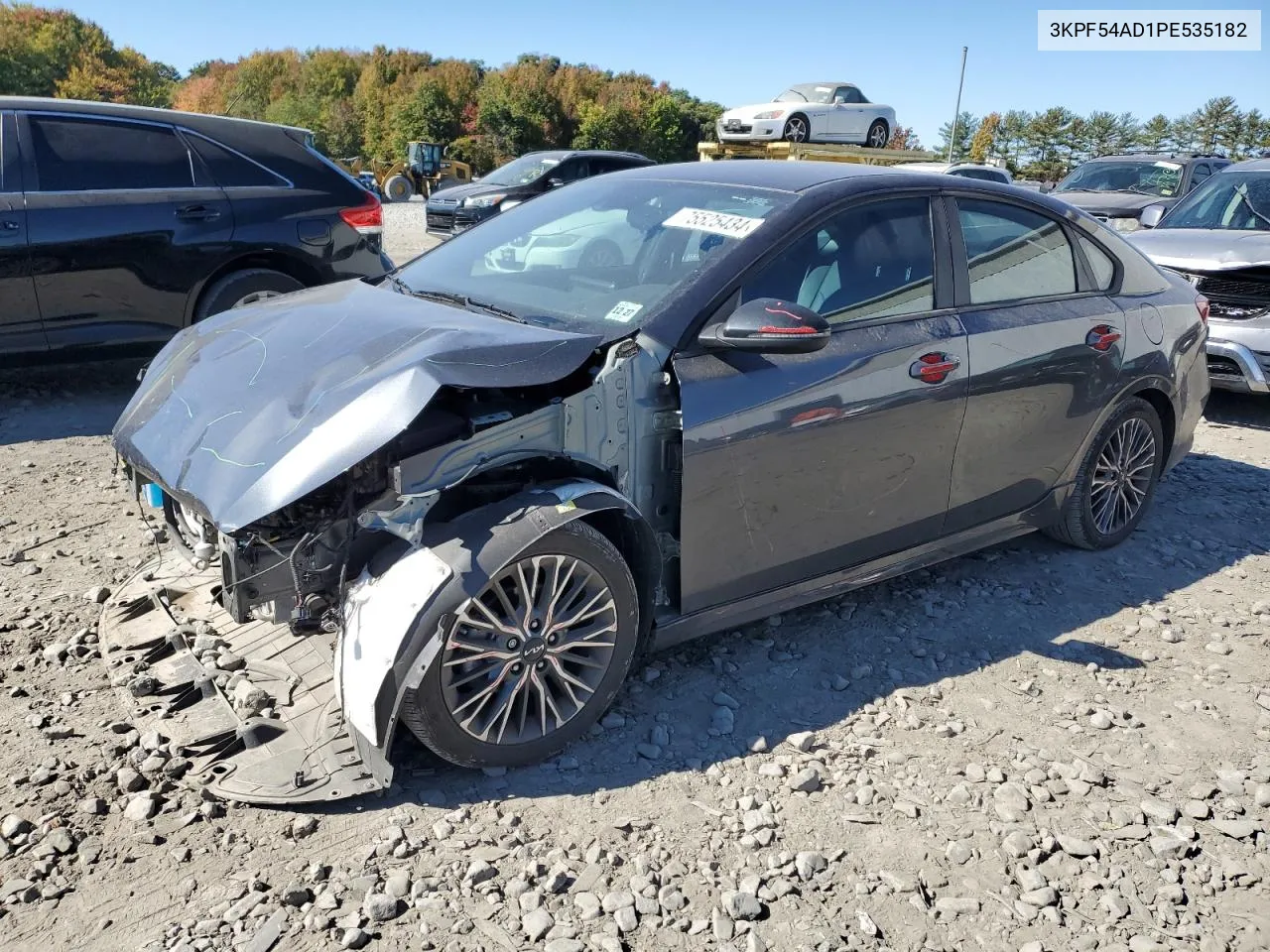 2023 Kia Forte Gt Line VIN: 3KPF54AD1PE535182 Lot: 75525434