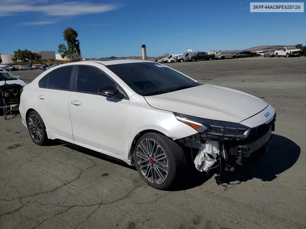 2023 Kia Forte Gt VIN: 3KPF44AC8PE620126 Lot: 75527384