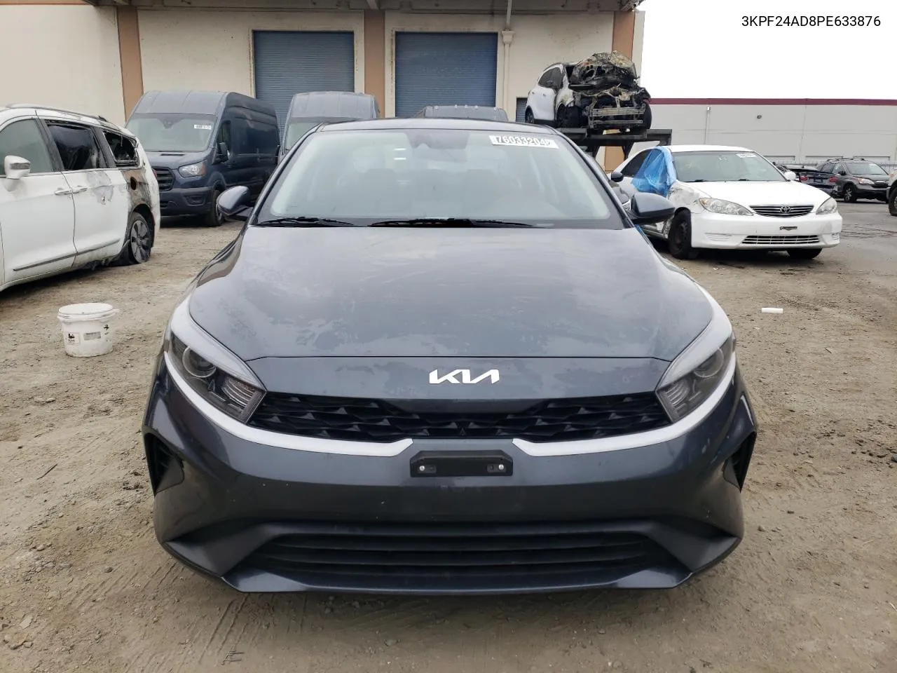 2023 Kia Forte Lx VIN: 3KPF24AD8PE633876 Lot: 76033204