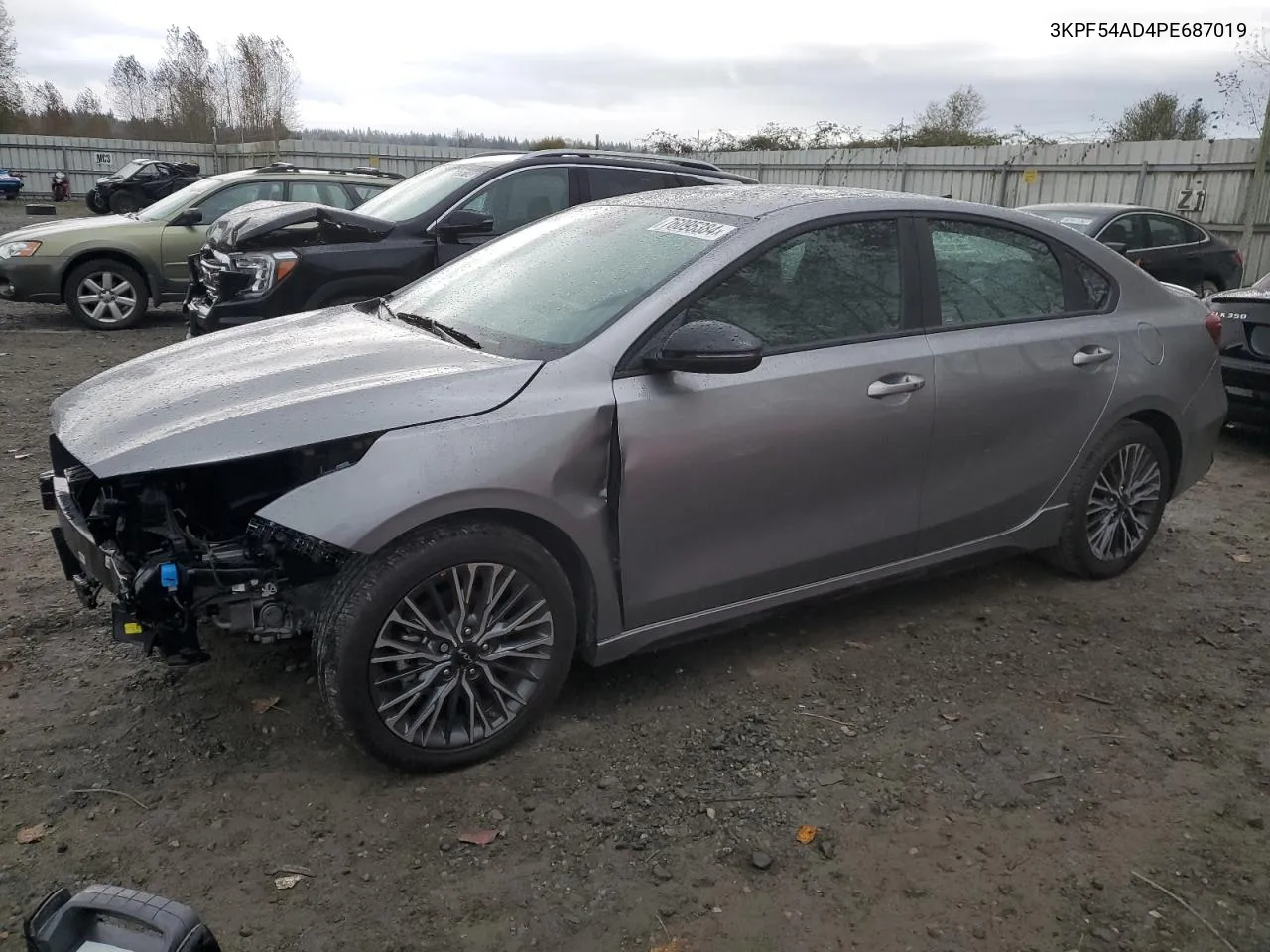 3KPF54AD4PE687019 2023 Kia Forte Gt Line