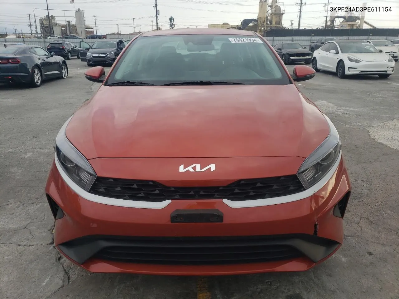 2023 Kia Forte Lx VIN: 3KPF24AD3PE611154 Lot: 76621994