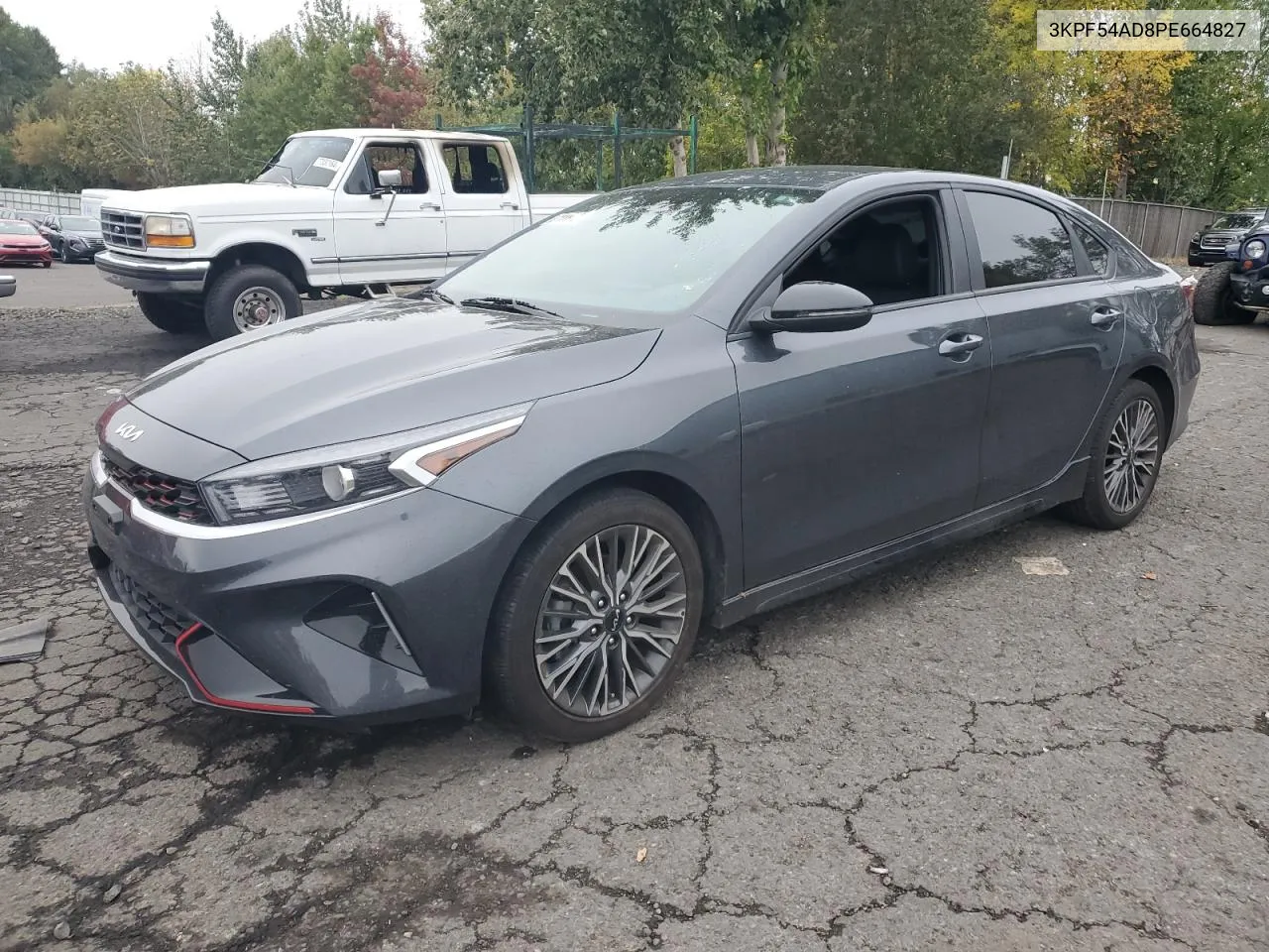 2023 Kia Forte Gt Line VIN: 3KPF54AD8PE664827 Lot: 76777304