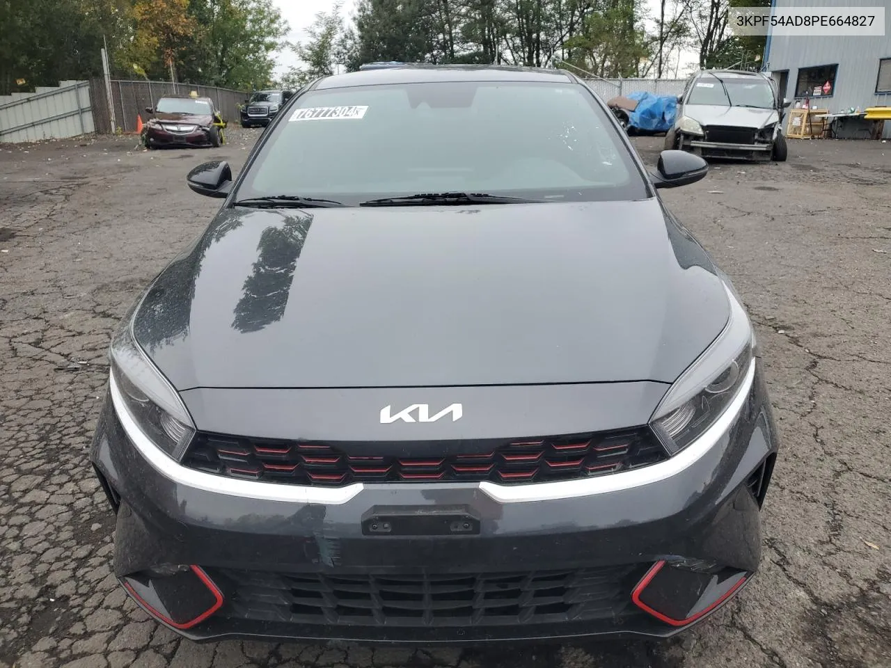 2023 Kia Forte Gt Line VIN: 3KPF54AD8PE664827 Lot: 76777304