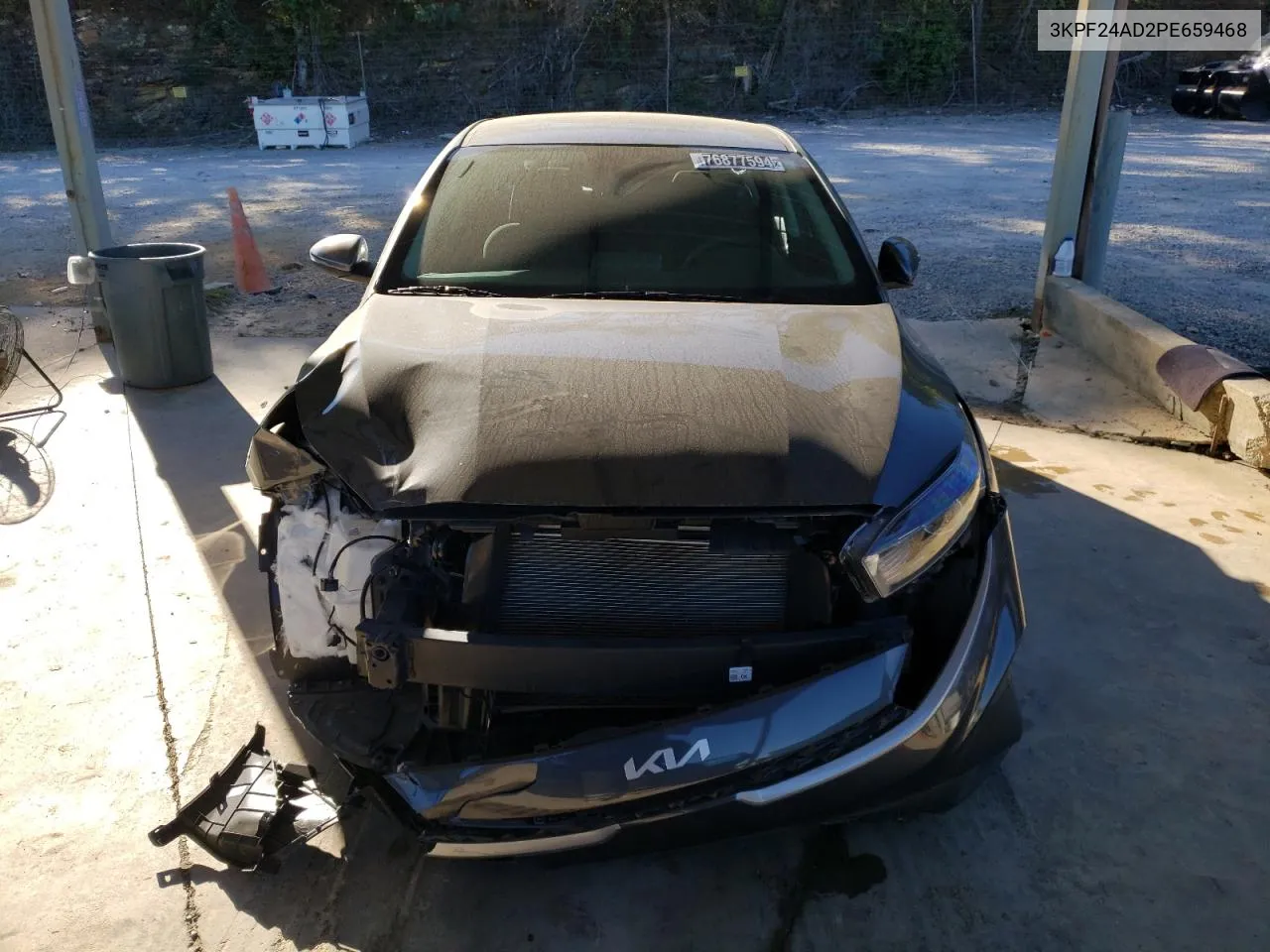 2023 Kia Forte Lx VIN: 3KPF24AD2PE659468 Lot: 76877594