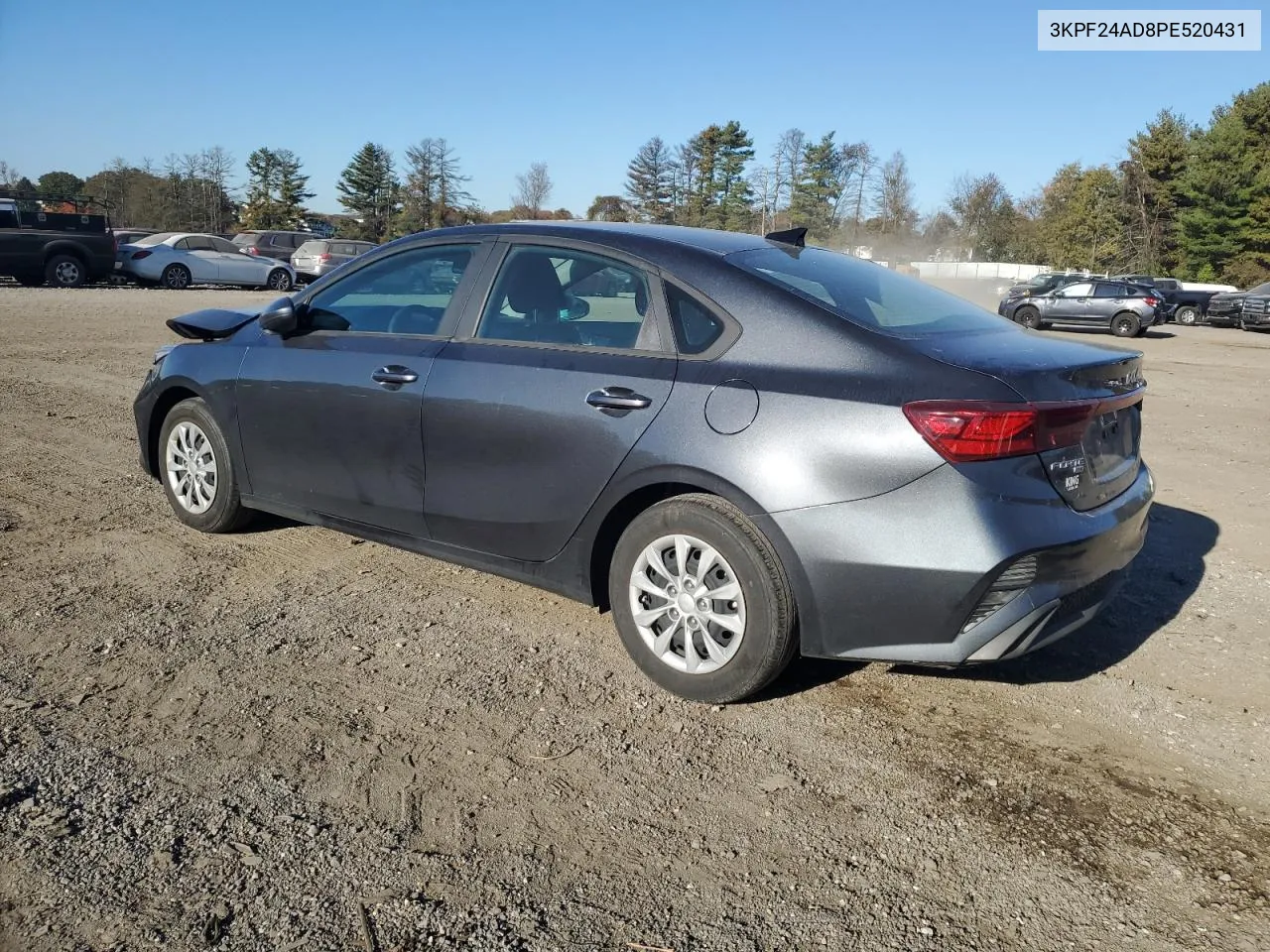 2023 Kia Forte Lx VIN: 3KPF24AD8PE520431 Lot: 77393364