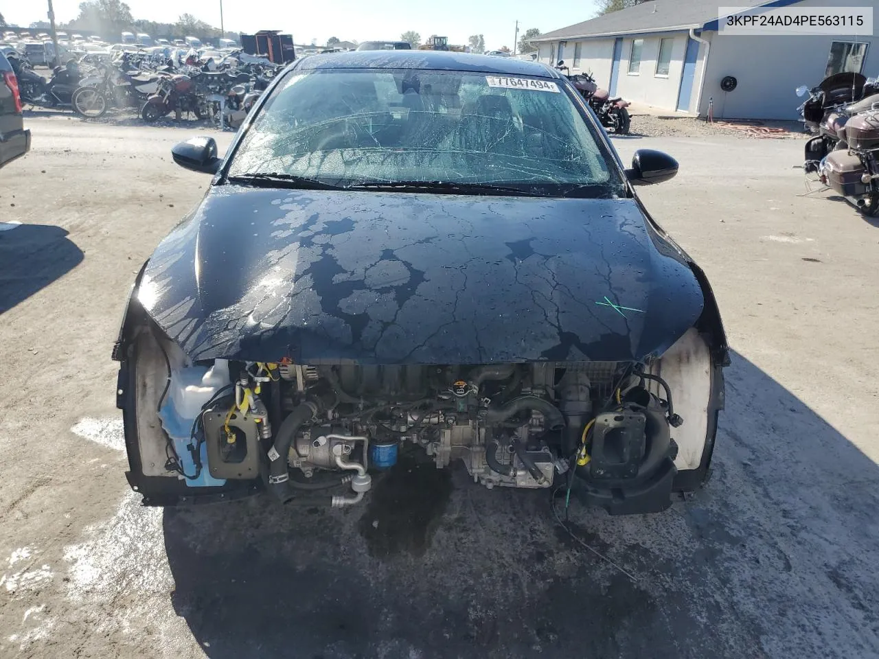 2023 Kia Forte Lx VIN: 3KPF24AD4PE563115 Lot: 77647494