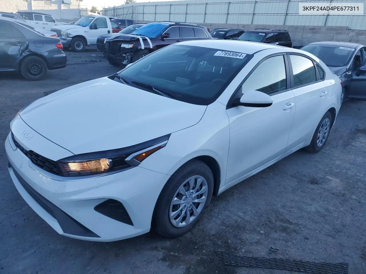 2023 Kia Forte Lx VIN: 3KPF24AD4PE677311 Lot: 77693064