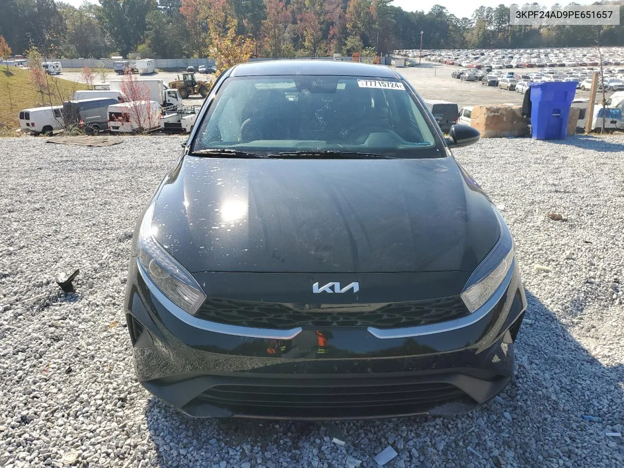 2023 Kia Forte Lx VIN: 3KPF24AD9PE651657 Lot: 77715724