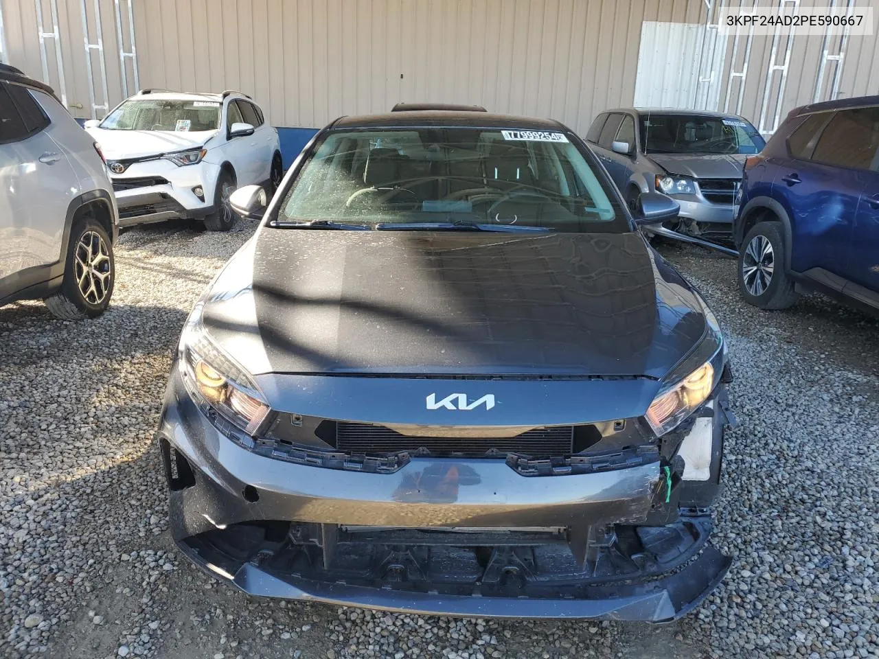 2023 Kia Forte Lx VIN: 3KPF24AD2PE590667 Lot: 77999254