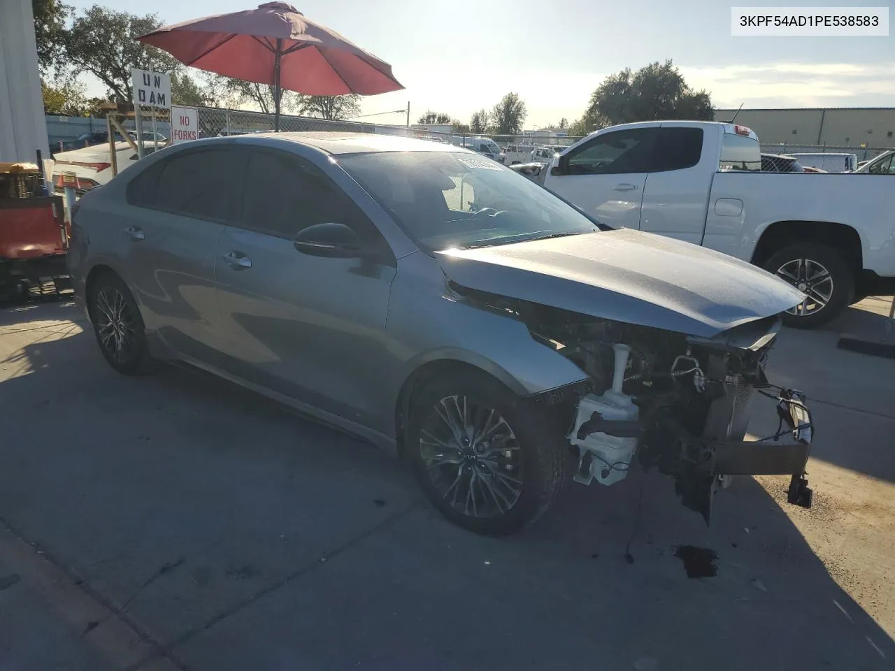 2023 Kia Forte Gt Line VIN: 3KPF54AD1PE538583 Lot: 78514344